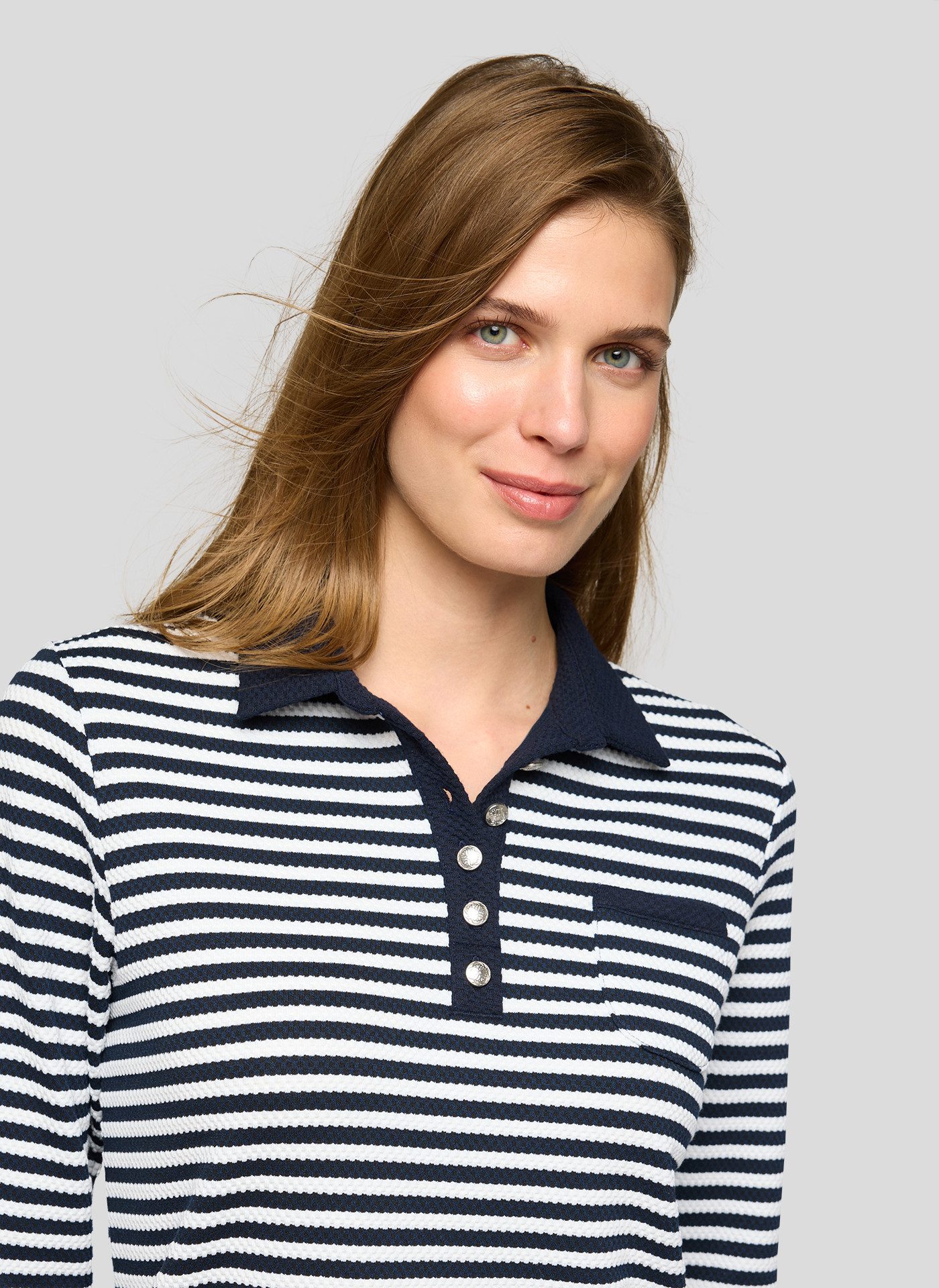 Rabe 3/4-Arm-Shirt mit Streifen Muster – Bild 3 von 5