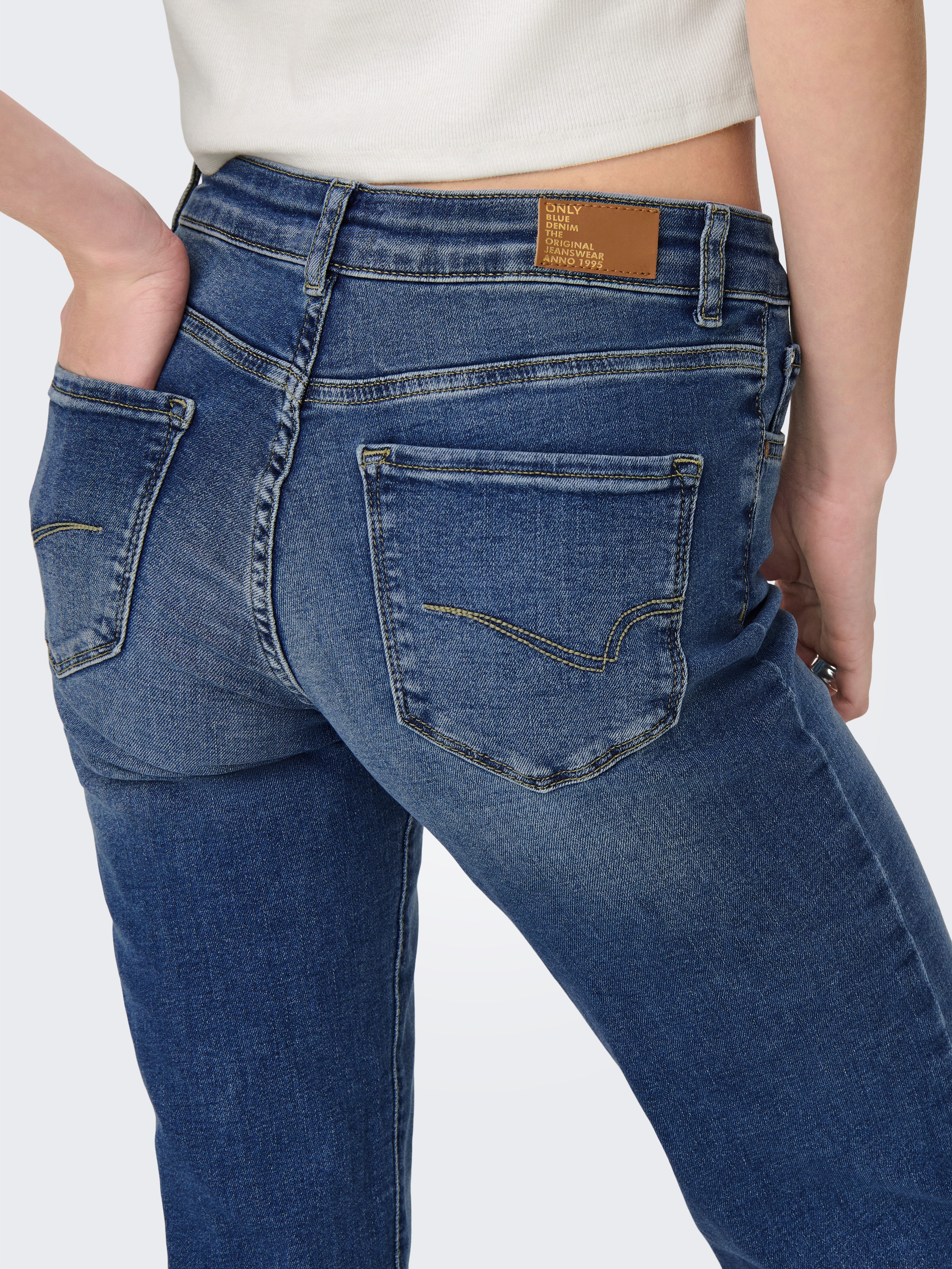 ONLY Straight-Jeans ONLALICIA REG STRT DNM DOT879