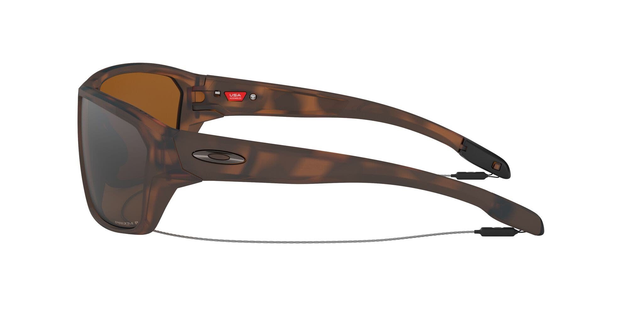 Brown Prizm Split Tortoise Tungsten Oakley Sportbrille Oakley Polarized - Prizm Matte Accessoires Shot Polarized