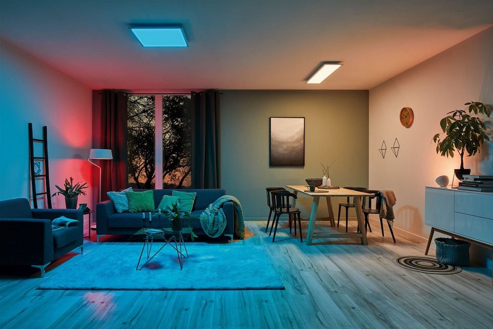 Paulmann LED Panel Amaris, LED fest integriert, Warmweiß, test, Für das  Smart Home-gesteuertes Zuhause durch Zigbee-Technik