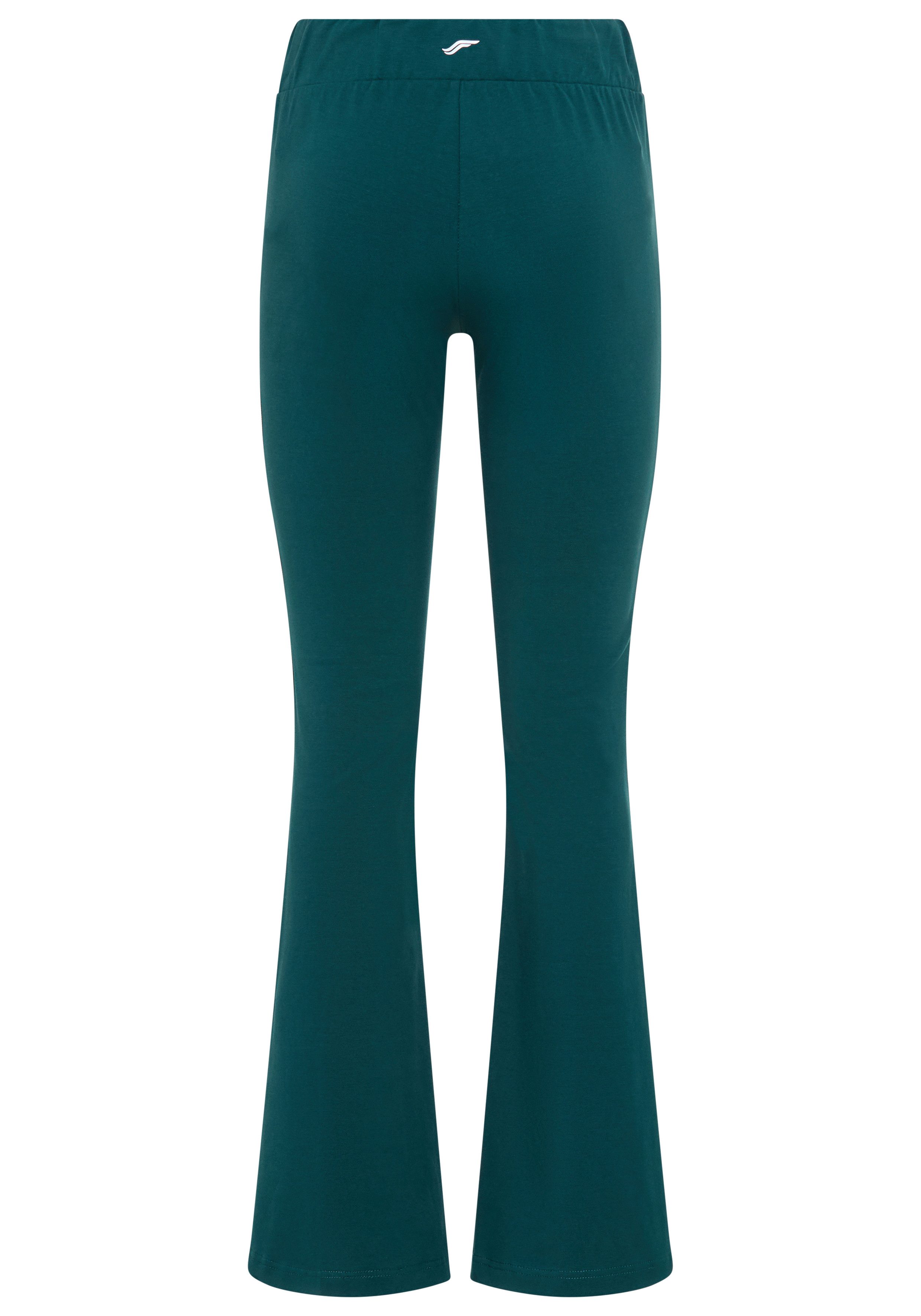 FAYN SPORTS Leggings Logo als Reflektorprint