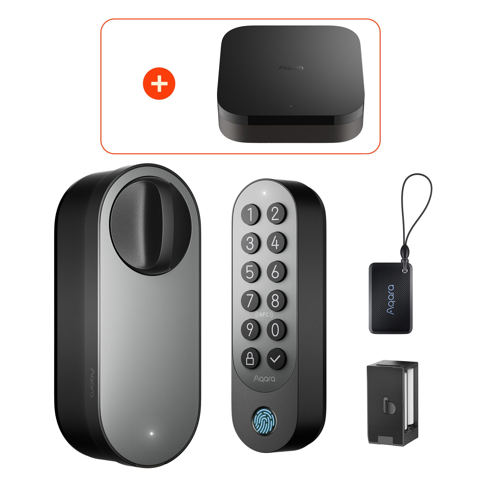 Türschlossantrieb U200 Kit und Hub M3