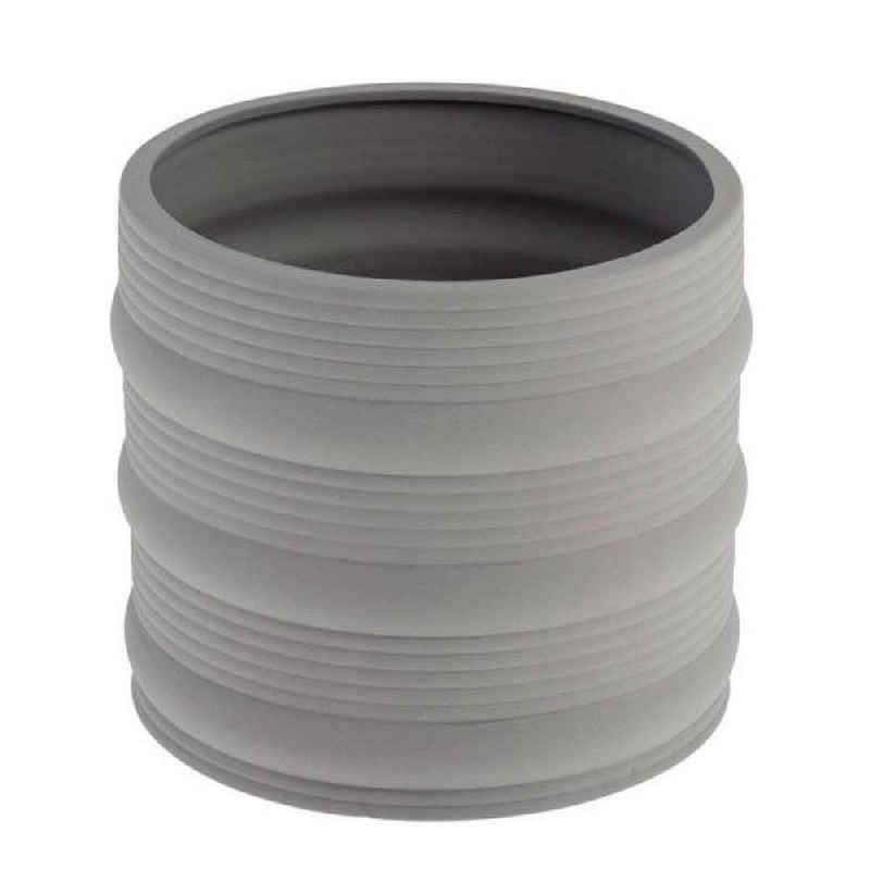 Storefactory Blumentopf Übertopf Vase Arby Light Grey (15cm)