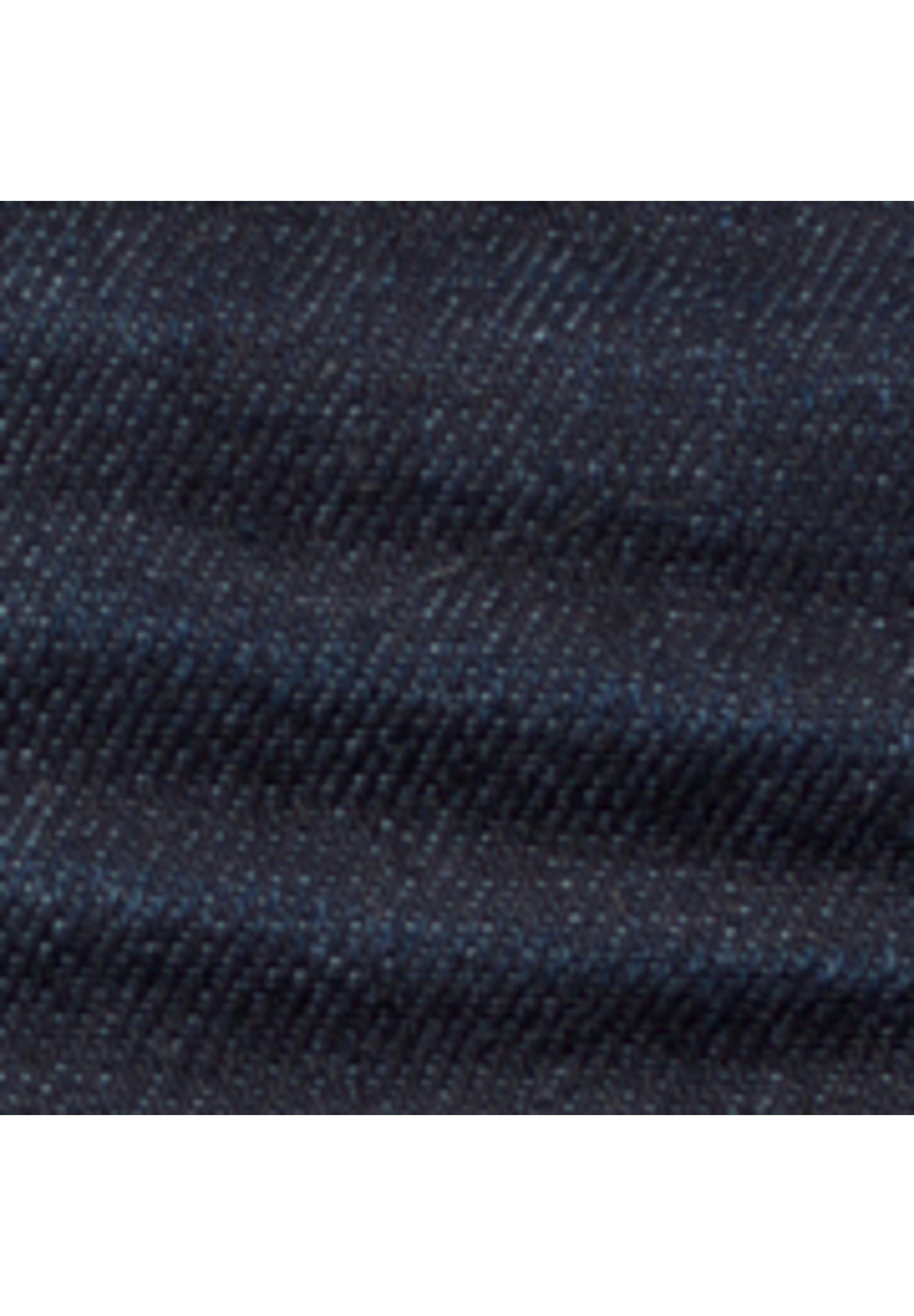 mit Loose-fit-Jeans ONE Crinkles STREET dark overdyed blue