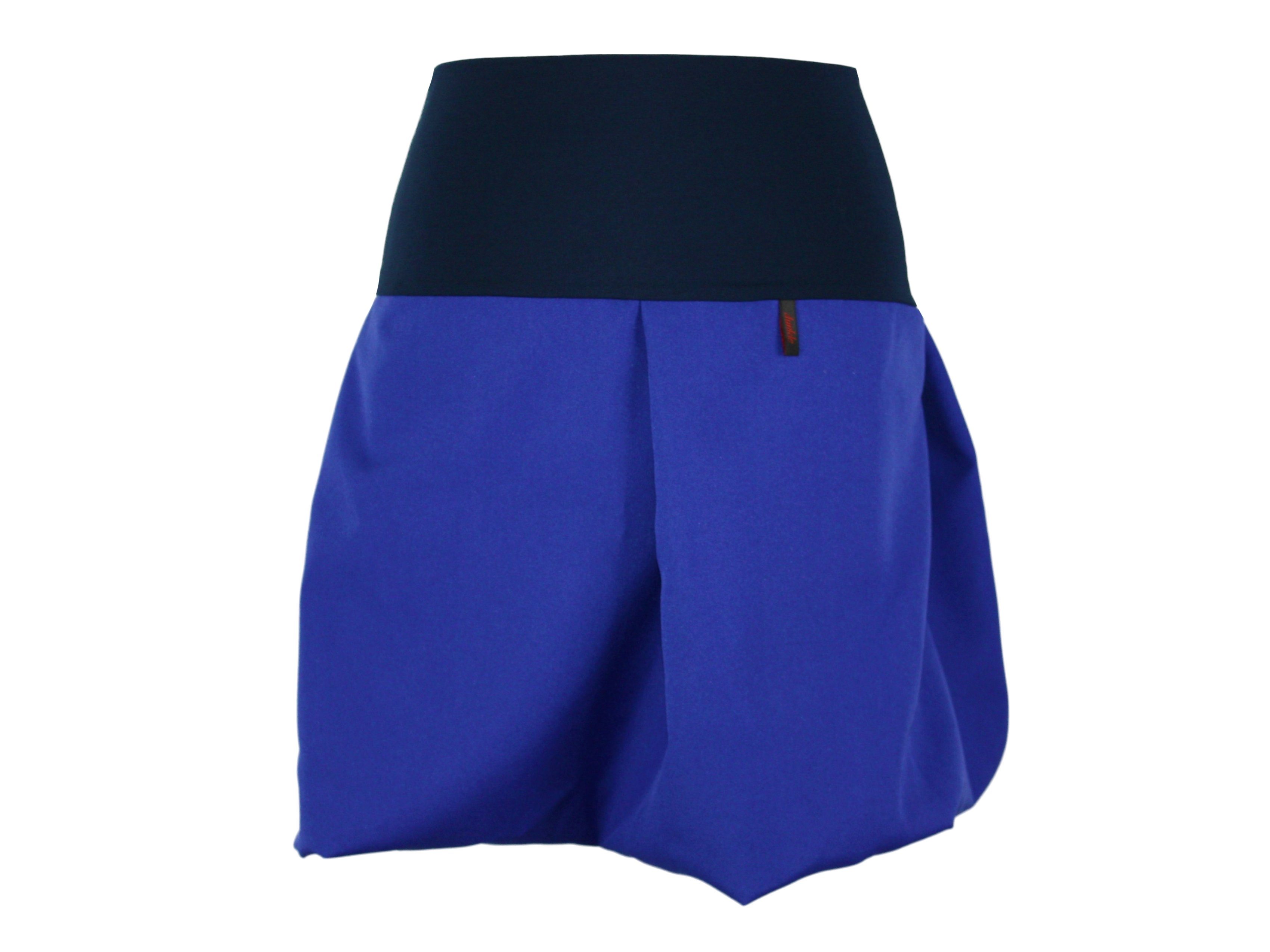 dunkle design Minirock Ballonrock Blau Marine günstig online kaufen