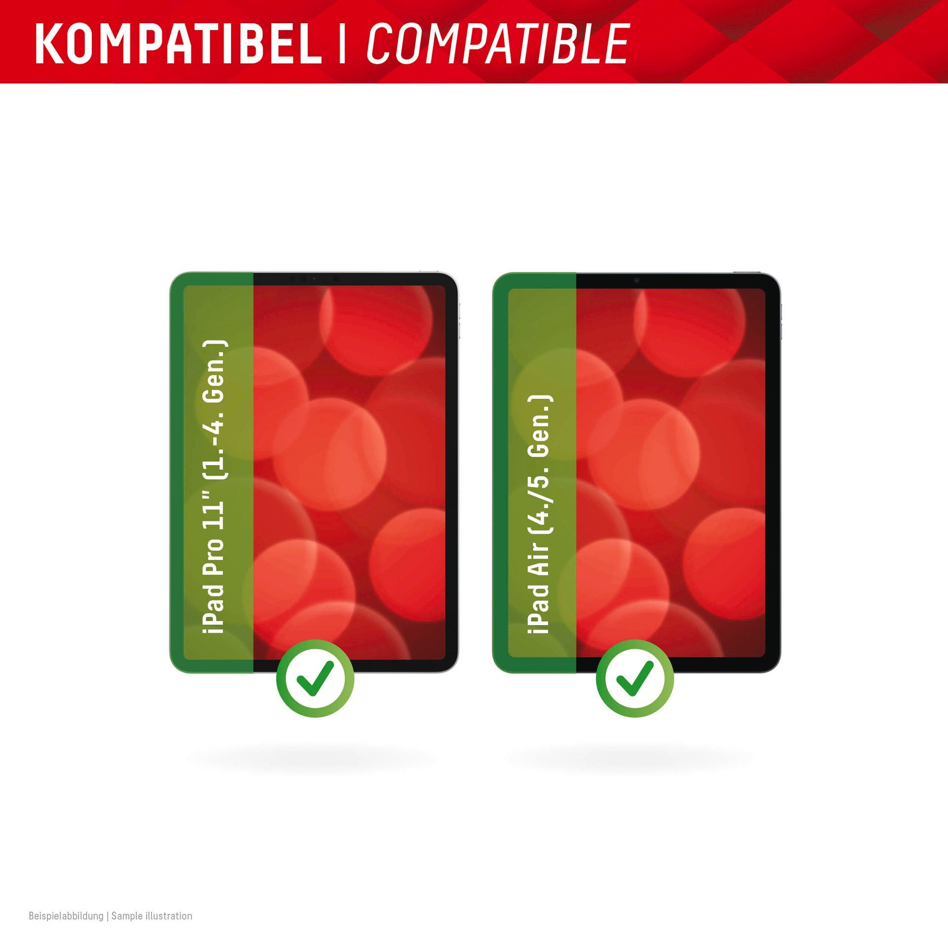 Displex Displayschutzfolie Tablet PaperSense für Apple iPad Air (4./5. Gen), Apple iPad Pro 11 (1./2./3./4. Gen), Schreiben wie auf Papier – Bild 4 von 5