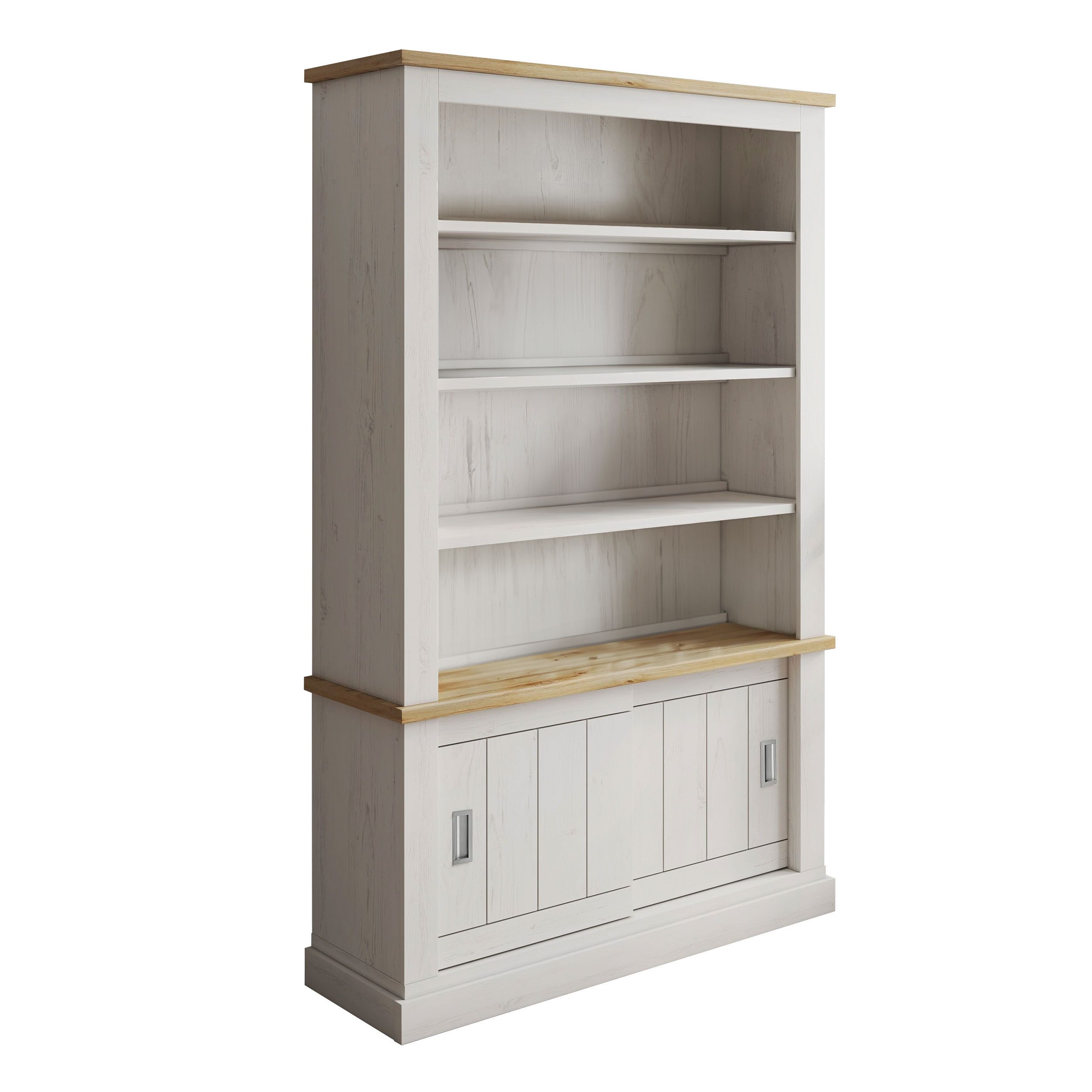 Lookway Bücherregal Regal VINCI Andersen-Kiefer Wotan Eiche günstig online kaufen