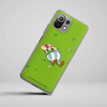 DeinDesign Handyhülle Obelix Offizielles Lizenzprodukt Asterix Obelix Ruht Sich Aus, Xiaomi Mi 11 Lite 5G NE Silikon Hülle Bumper Case Handy Schutzhülle