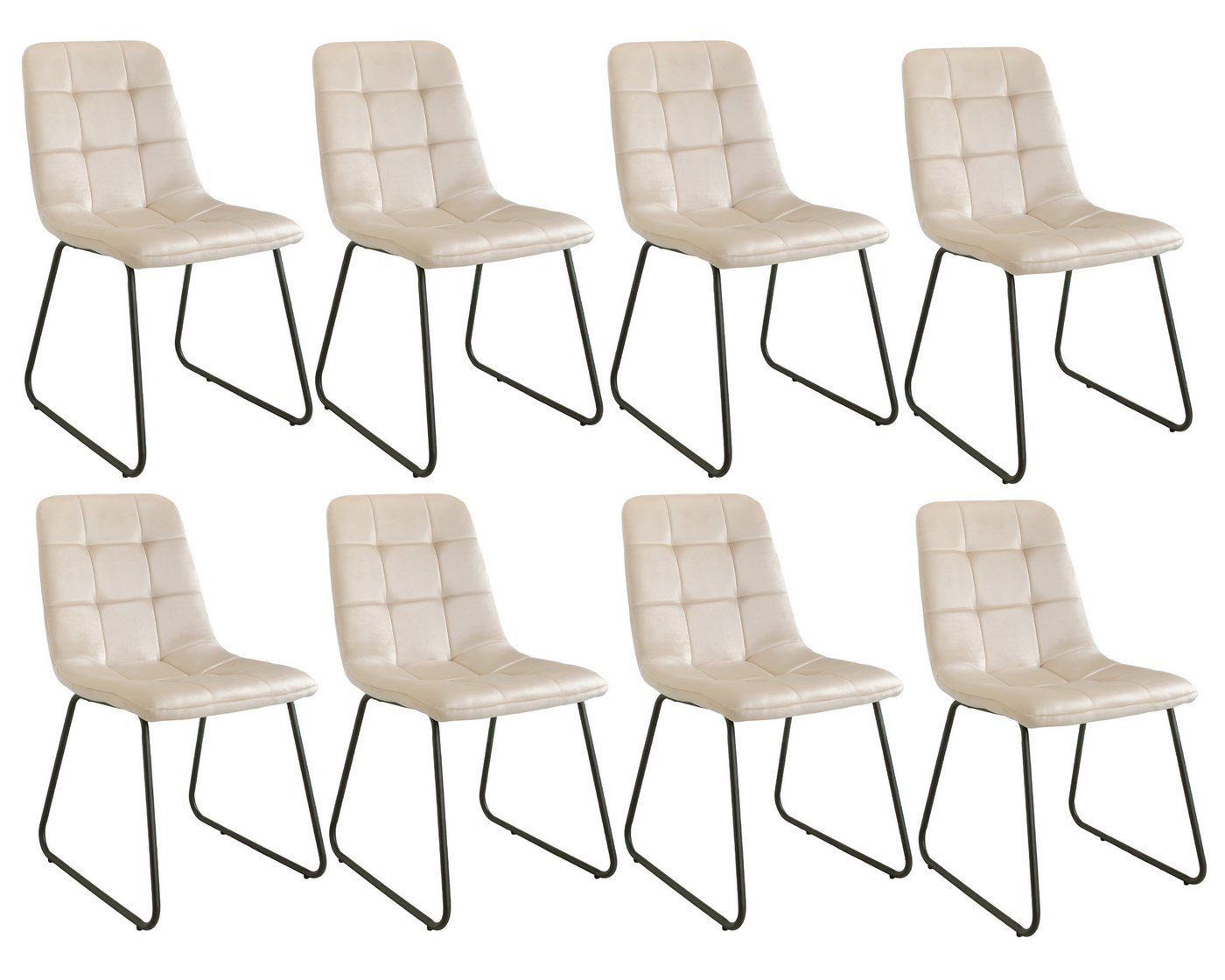 Jiexi Esszimmerstuhl esszimmerstühle 2er/4er/6er/8er set stühle esszimmer küchenstühle