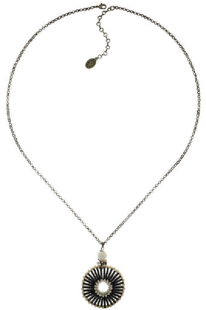 KONPLOTT Kette mit Anhänger Konplott: Langcollier Massai goes Fishing