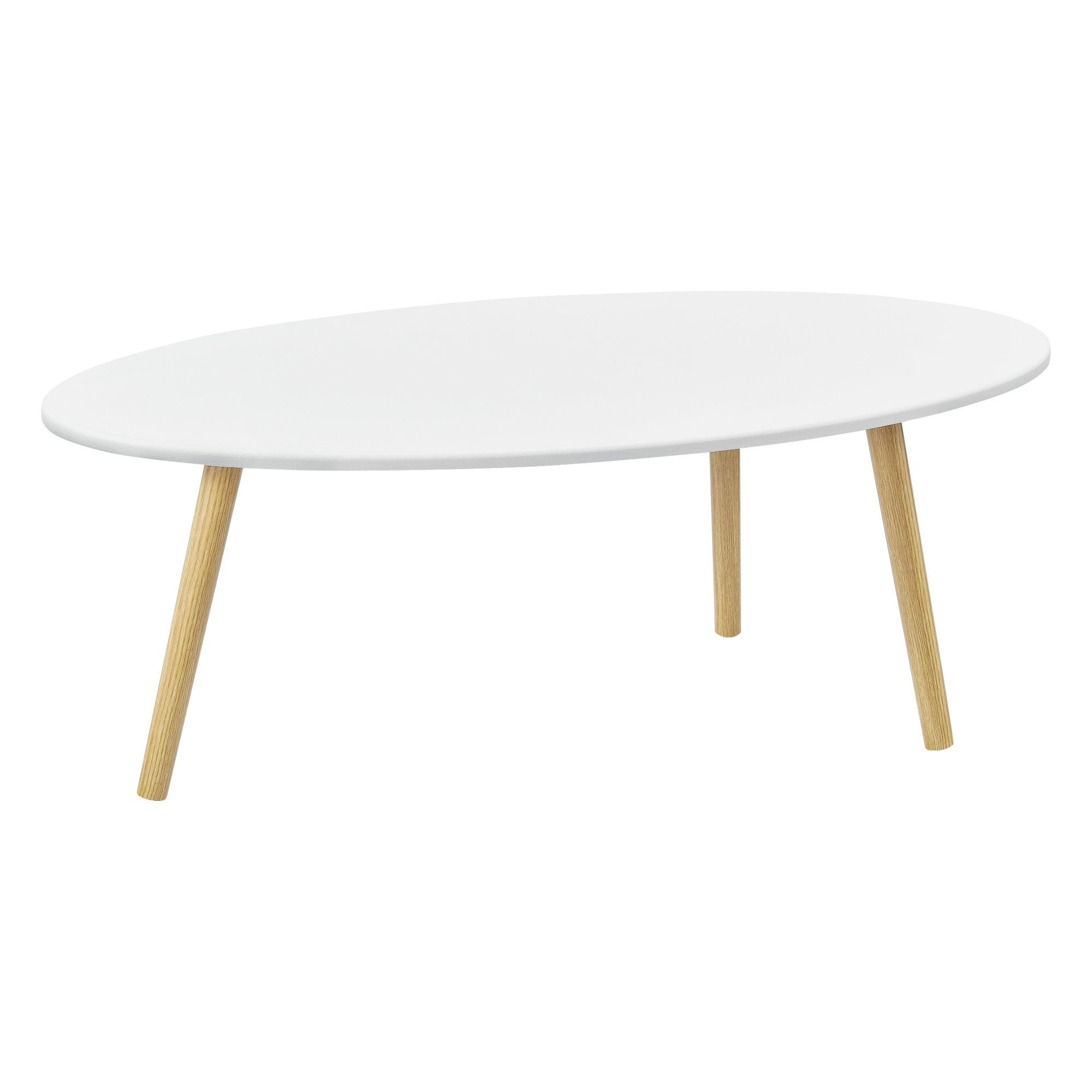 en.casa Couchtisch, »Viborg« Wohnzimmertisch 109,5x59,5x39,5cm Weiß günstig online kaufen