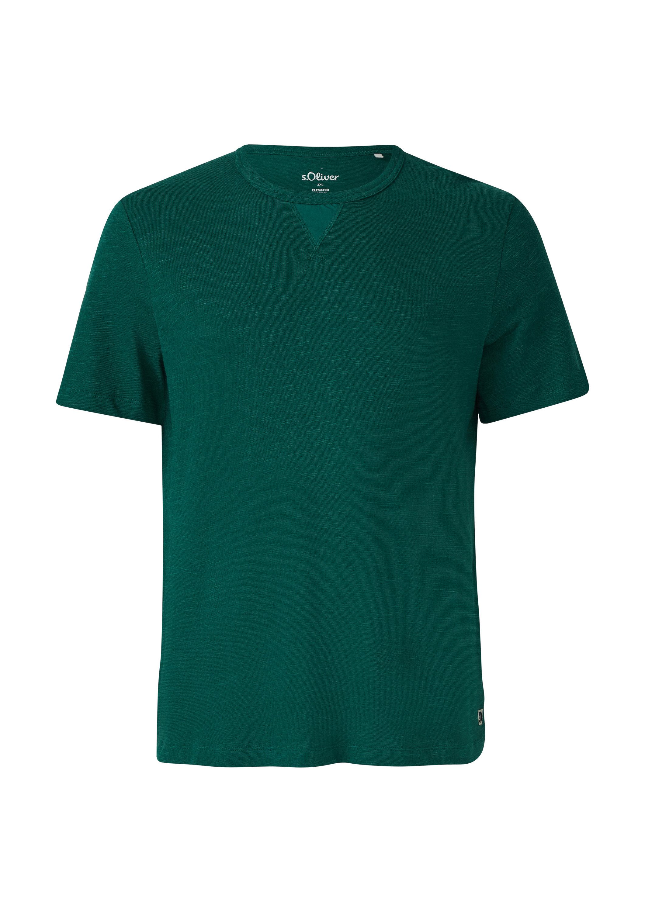 s.Oliver Kurzarmshirt T-Shirt (1-tlg) günstig online kaufen