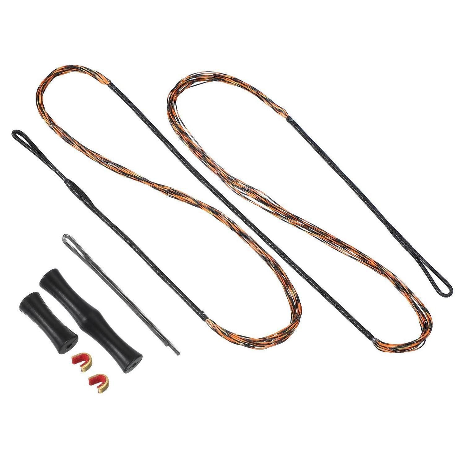 LuxusKollektion Recurvebogen Bogensehne Recurve 56 Zoll Schwarz Braun 16 Stränge
