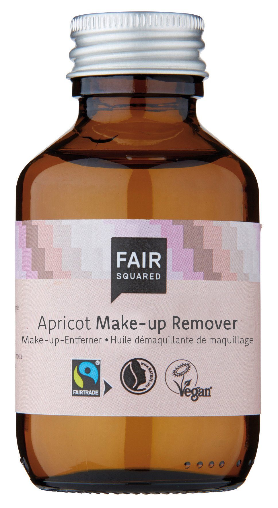 Fair Squared Make-up-Entferner FAIR SQUARED Make-Up Entferner mit fair gehandelten Inhaltsstoffen - Zero Waste - 100 ml, 1-tlg., Reinigt die Haut sanft ohne Austrocknen.