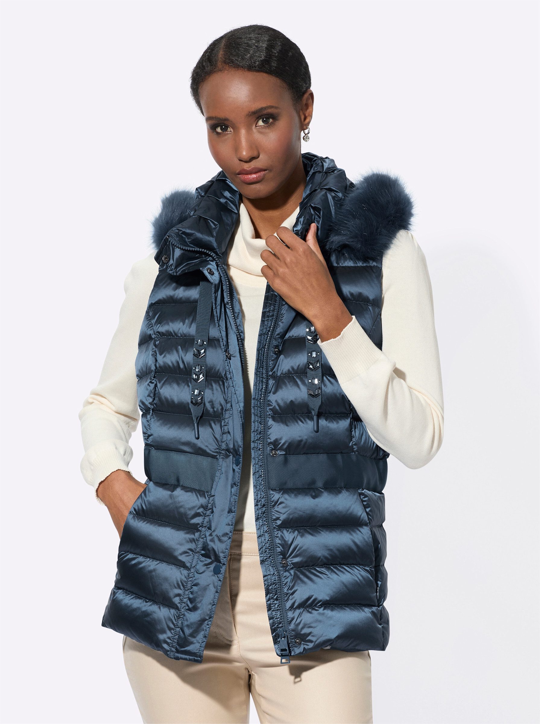 Manisa Jerseyweste Steppweste . günstig online kaufen