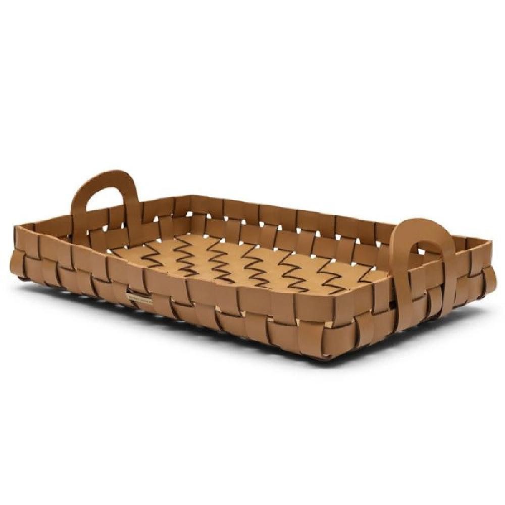 Tablett Dekotablett Florence Leder