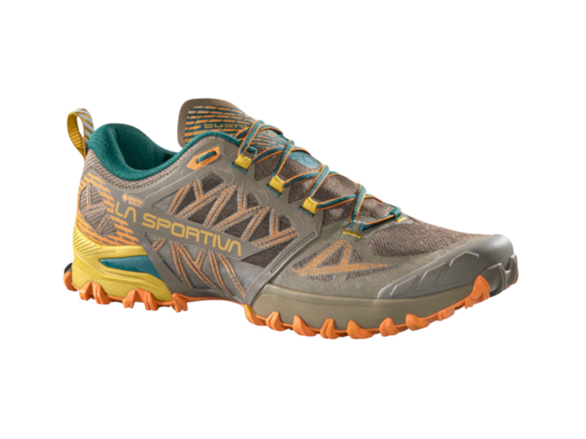 La Sportiva Trail-Laufschuhe Bushido III GTX (wasserdicht) braun/orange Herren Wanderschuh