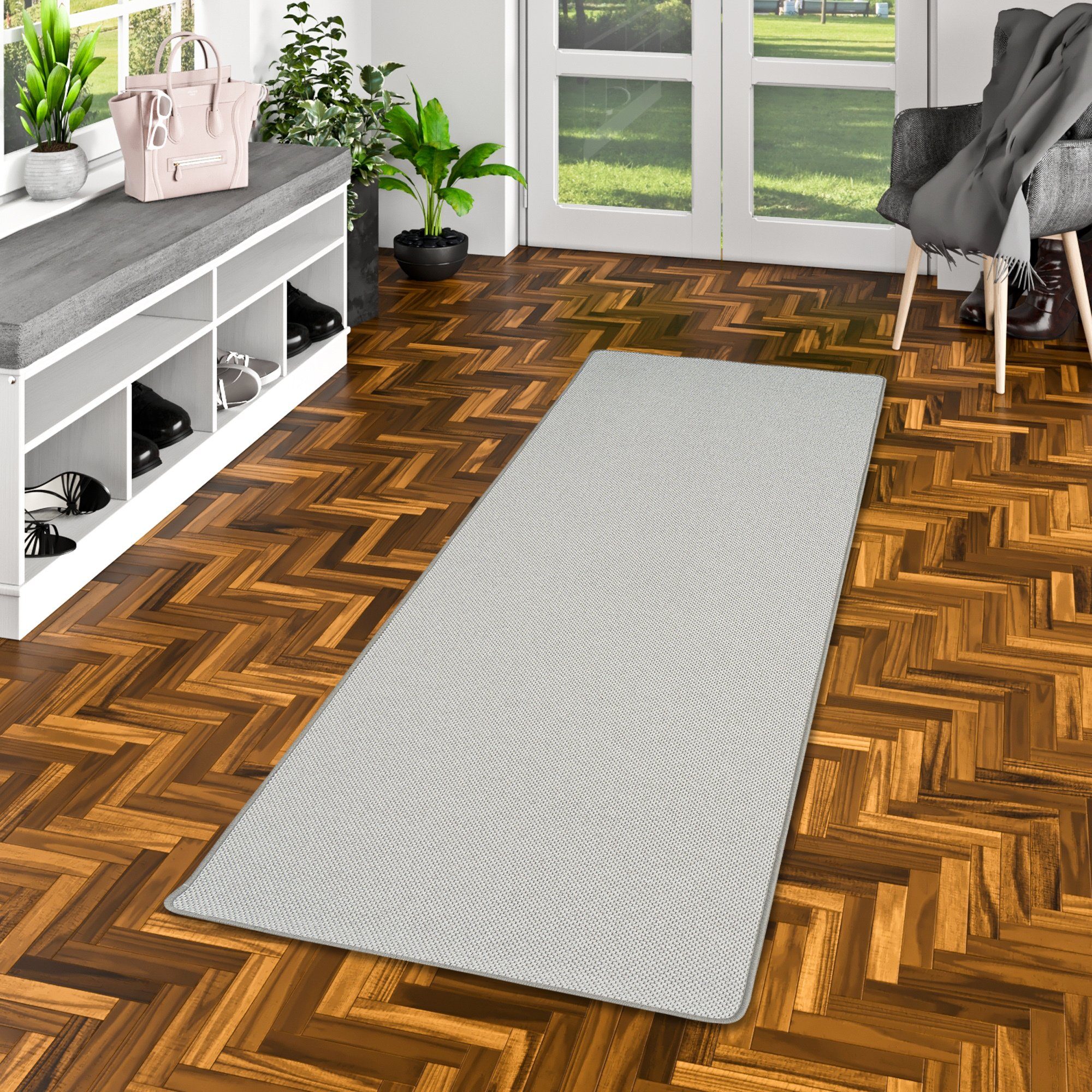 Snapstyle Läufer Läufer Teppich Bentzon Flachgewebe, Rechteckig, Höhe: 5 mm günstig online kaufen