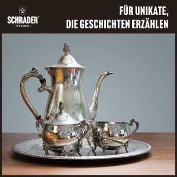 Schrader S1525001, Silber Politur - glänzend - 250ml - Schmuckreiniger (für Echtsilber und Versilbertes - Made in Germany)