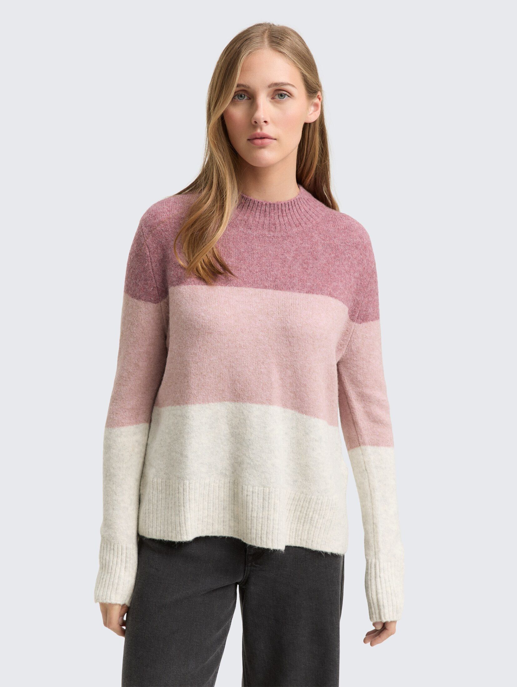 TOM TAILOR Denim Вязаные свитера Вязаные свитера mit Colour Blocking Вязаные свитера mit Colour Blocking
