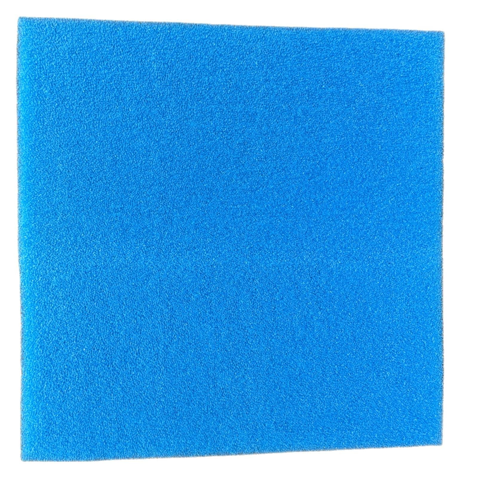 Koi Herdecke Aquariumfilter KH feiner Aquarien Filterschaum blau 30 PPI 50x50x3 cm Filtermatte