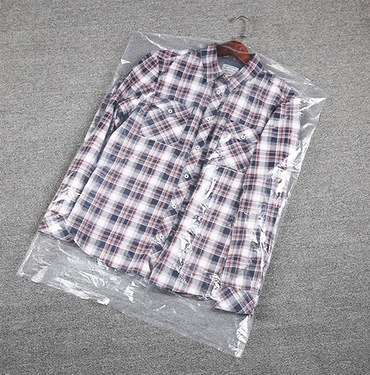 BAYLI Kleiderschutzhülle 5er Set Kleiderschutzhülle Transparent, Mantelschutz durchsichtig