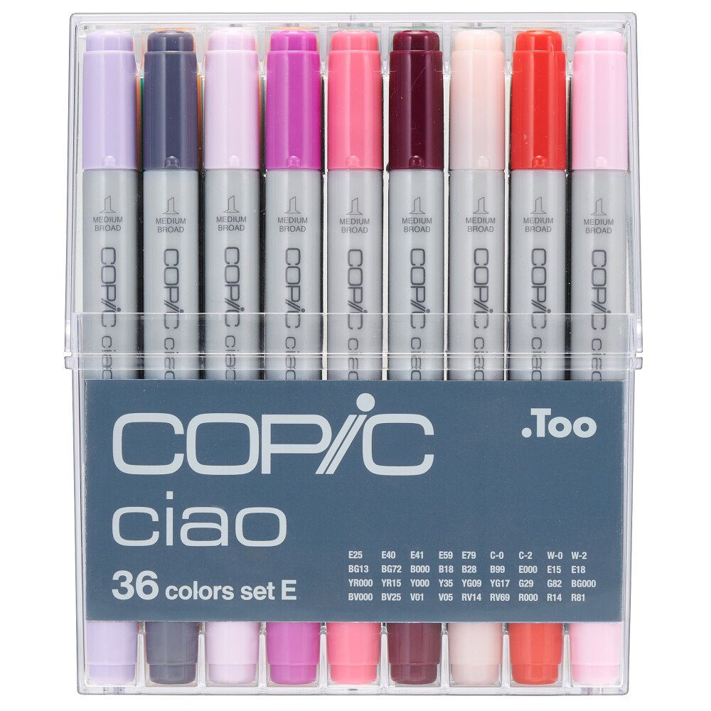 Marker Ciao Set E 36St - Künstlerstifte-Set