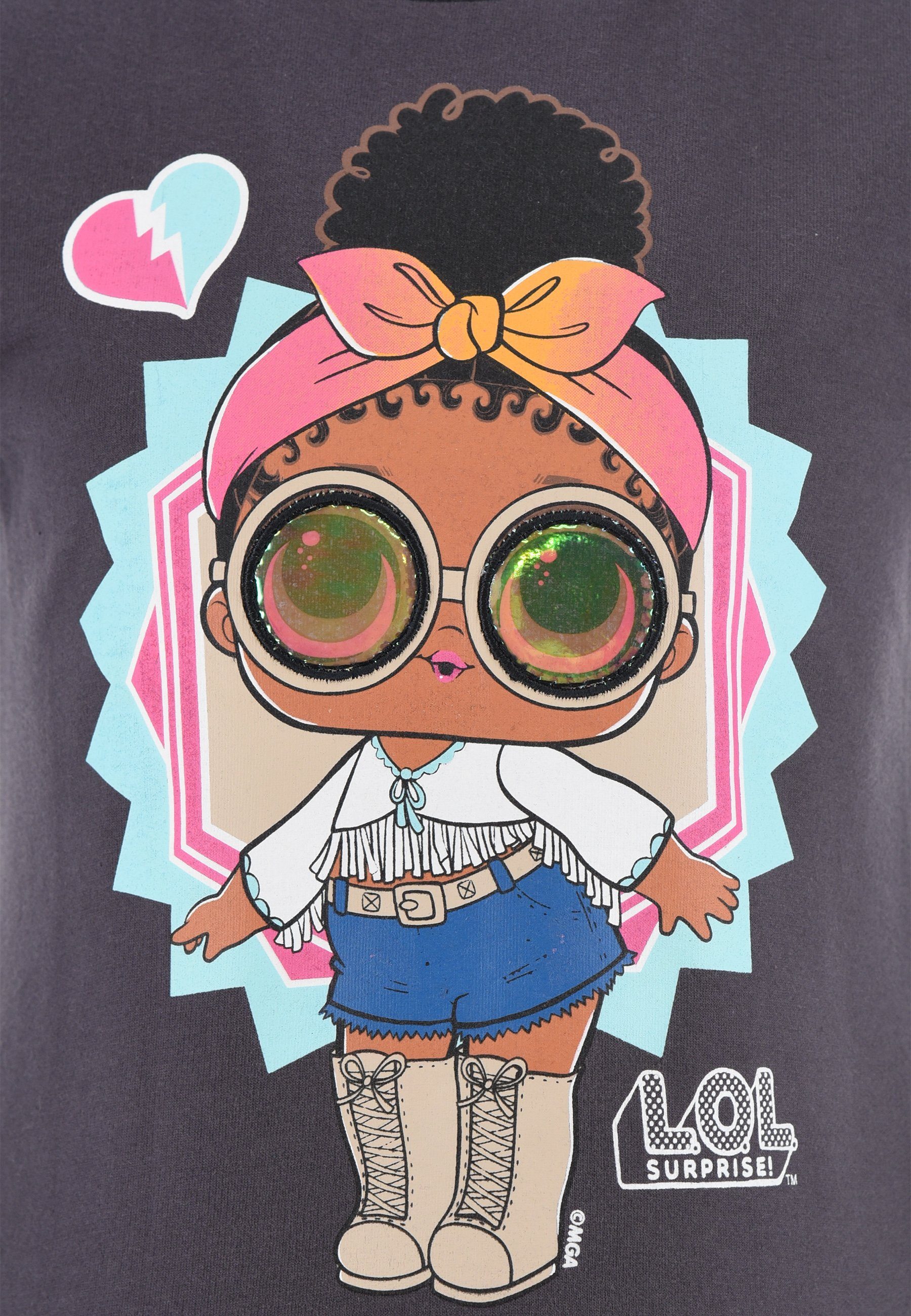 L.O.L. SURPRISE! Jerseykleid Mädchen Sommer-Kleid Kinder Party-Kleid