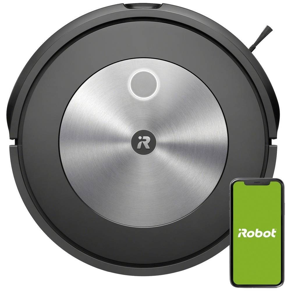 beutellos, Saugroboter (j7158), Perfekt Kartierung, Roomba® j7 mit iRobot Haustieren für Objekterkennung, WLAN-fähig, Haushalte