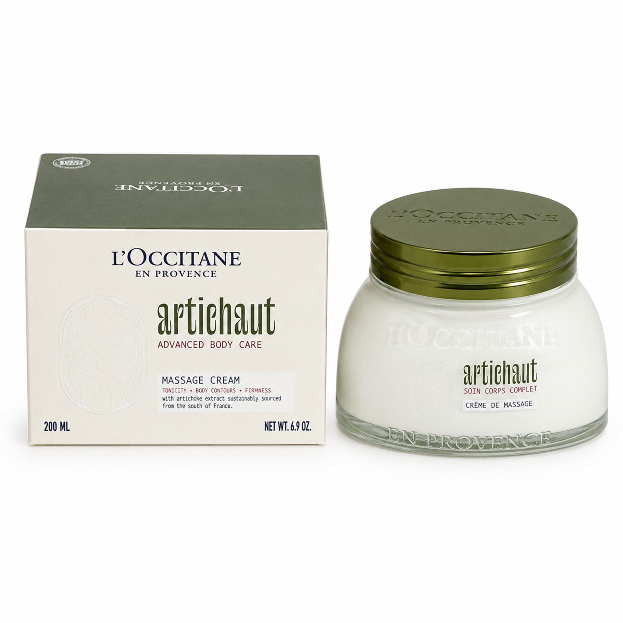 L'OCCITANE Massageöl L`Occitane Artichaut Massage Creme 200ml