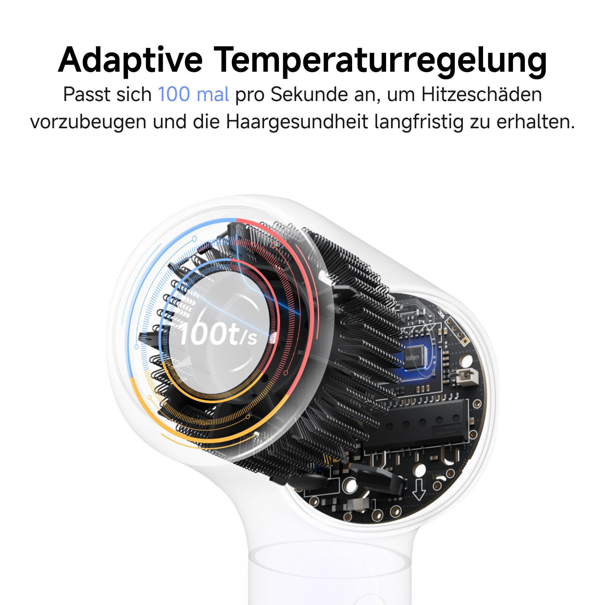 laifen Haartrockner Laifen Neo Haartrockner mit drei magnetischen Luftdüsen – Bild 5 von 5