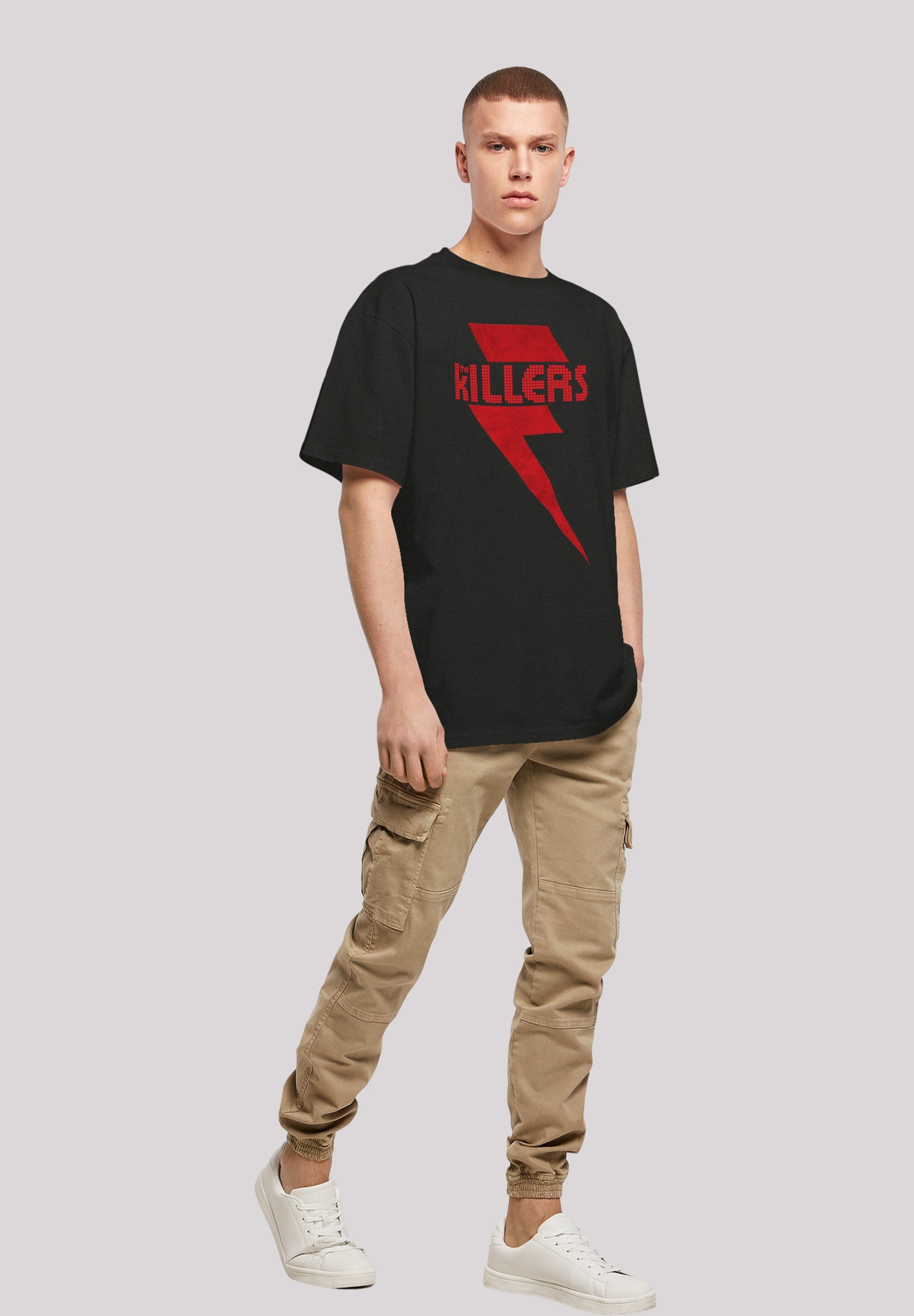 T-Shirt Rock Killers Print Band The F4NT4STIC Red Bolt schwarz