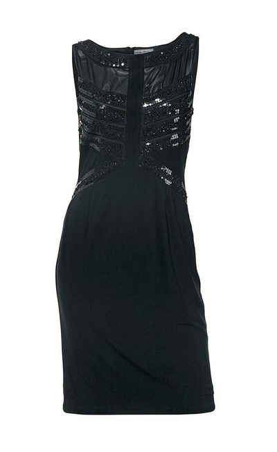 Ashley Brooke by heine Shirtkleid »Ashley Brooke Damen Designer-Kleid mit Pailletten, schwarz«