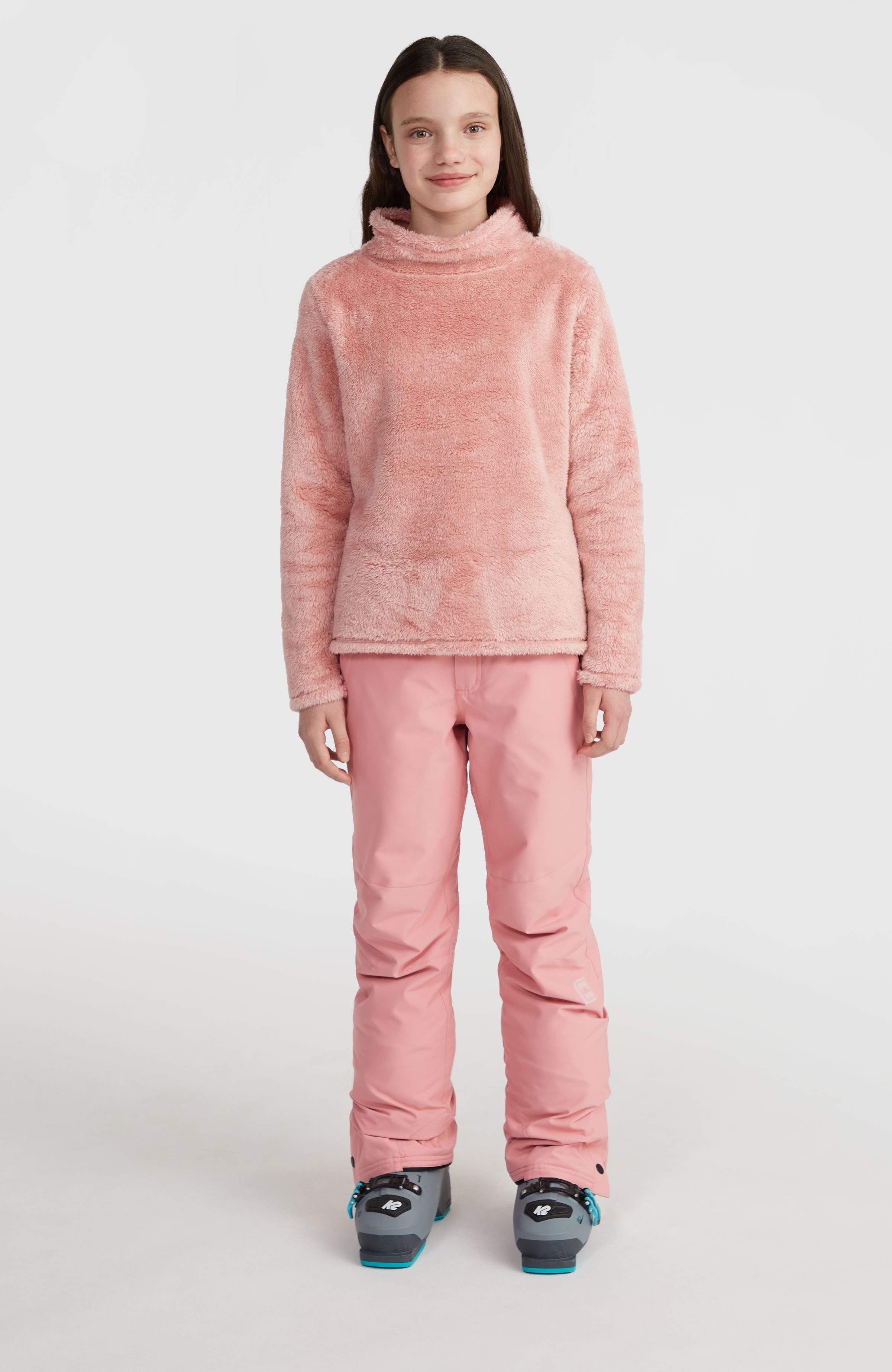 O'Neill Fleecepullover FUZZY FLEECE mit Stehkragen, Langarm-Design, aus Plüschmaterial aus Polyester