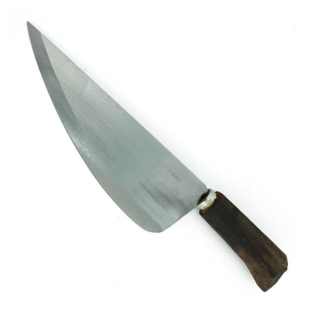 Authentic Blades Universalmesser Handgefertigtes Wiegemesser mit Zwingengriff 20cm Klinge