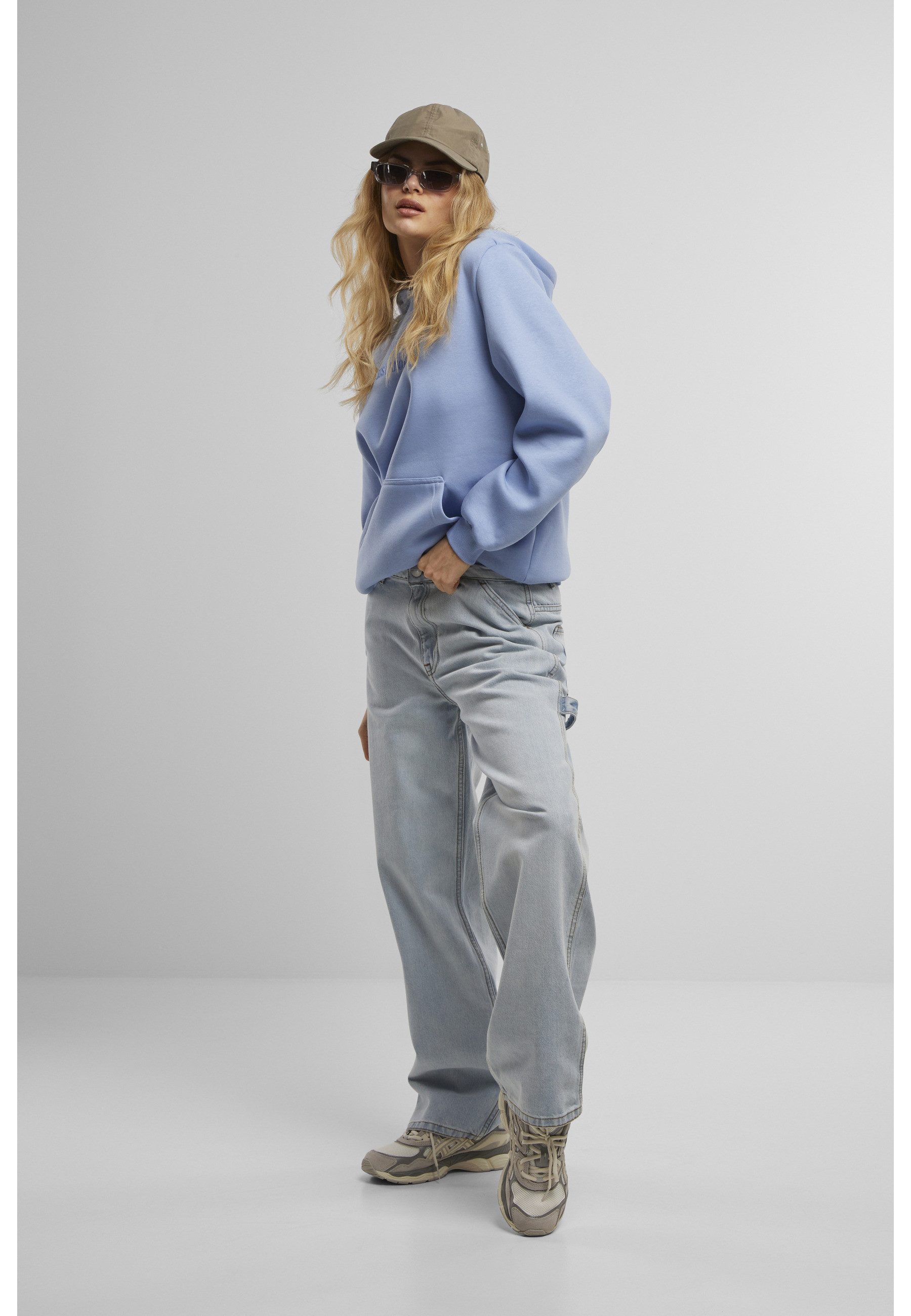 Miss Tee Kapuzensweatshirt Miss Tee Just Another EMB Fluffy Hoody