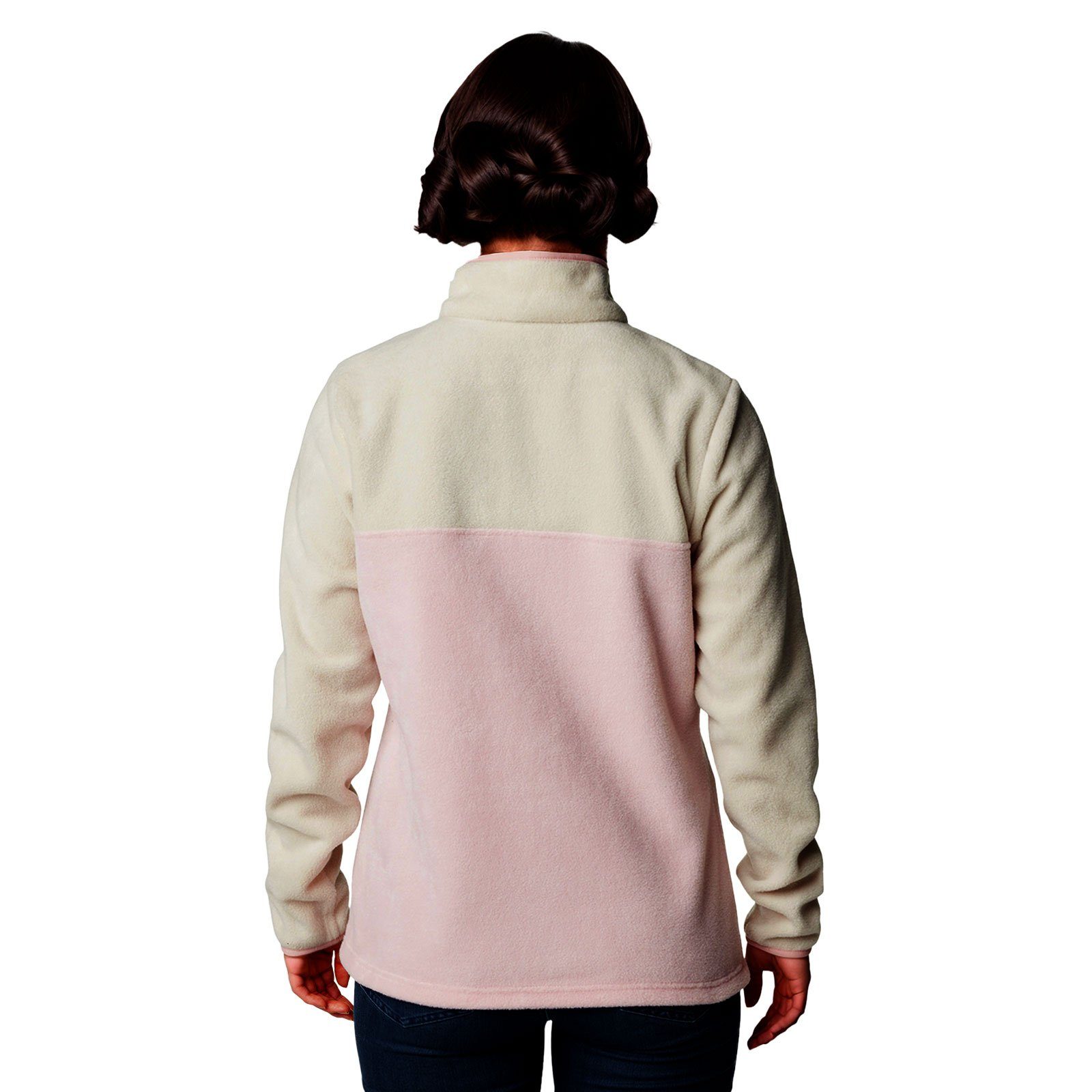 Stehkragenpullover pink 626 Snap praktischer Benton dusty Pullover mit Columbia Springs™ Knopfleiste Half