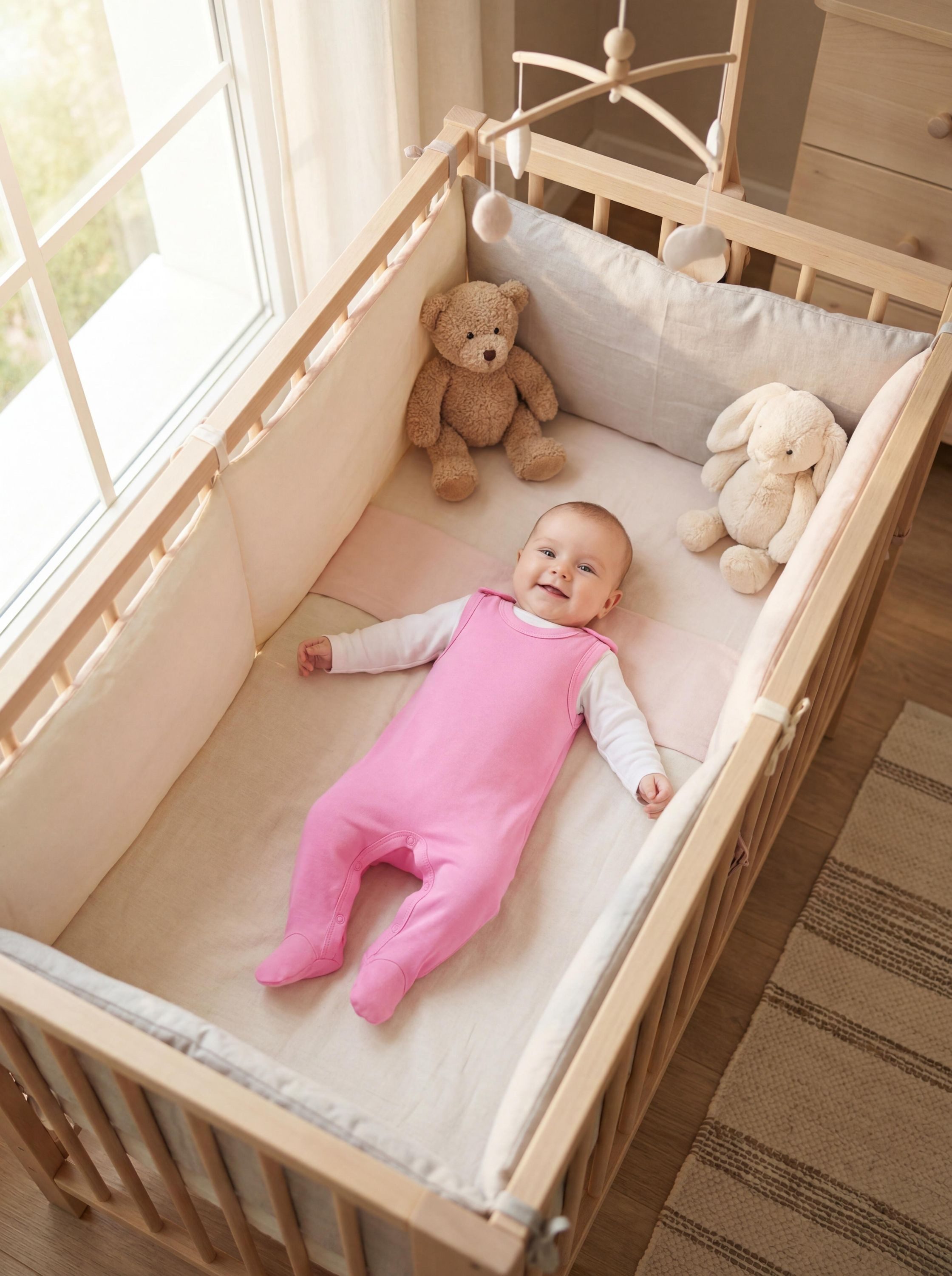 TupTam Strampler TupTam Baby Mädchen Strampler mit Fuß 3er Pack