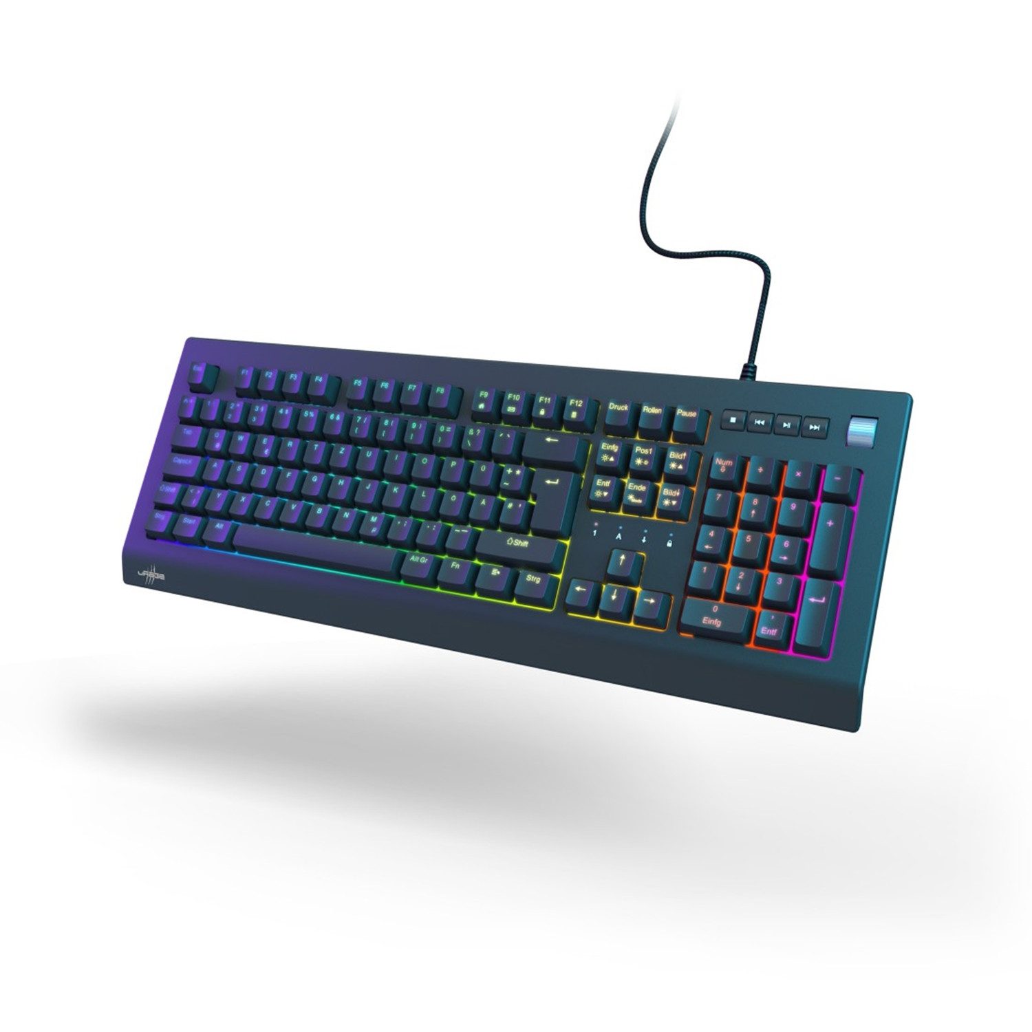 Exodus 600 Mechanical, Schwarz, QWERTZ Gaming-Tastatur