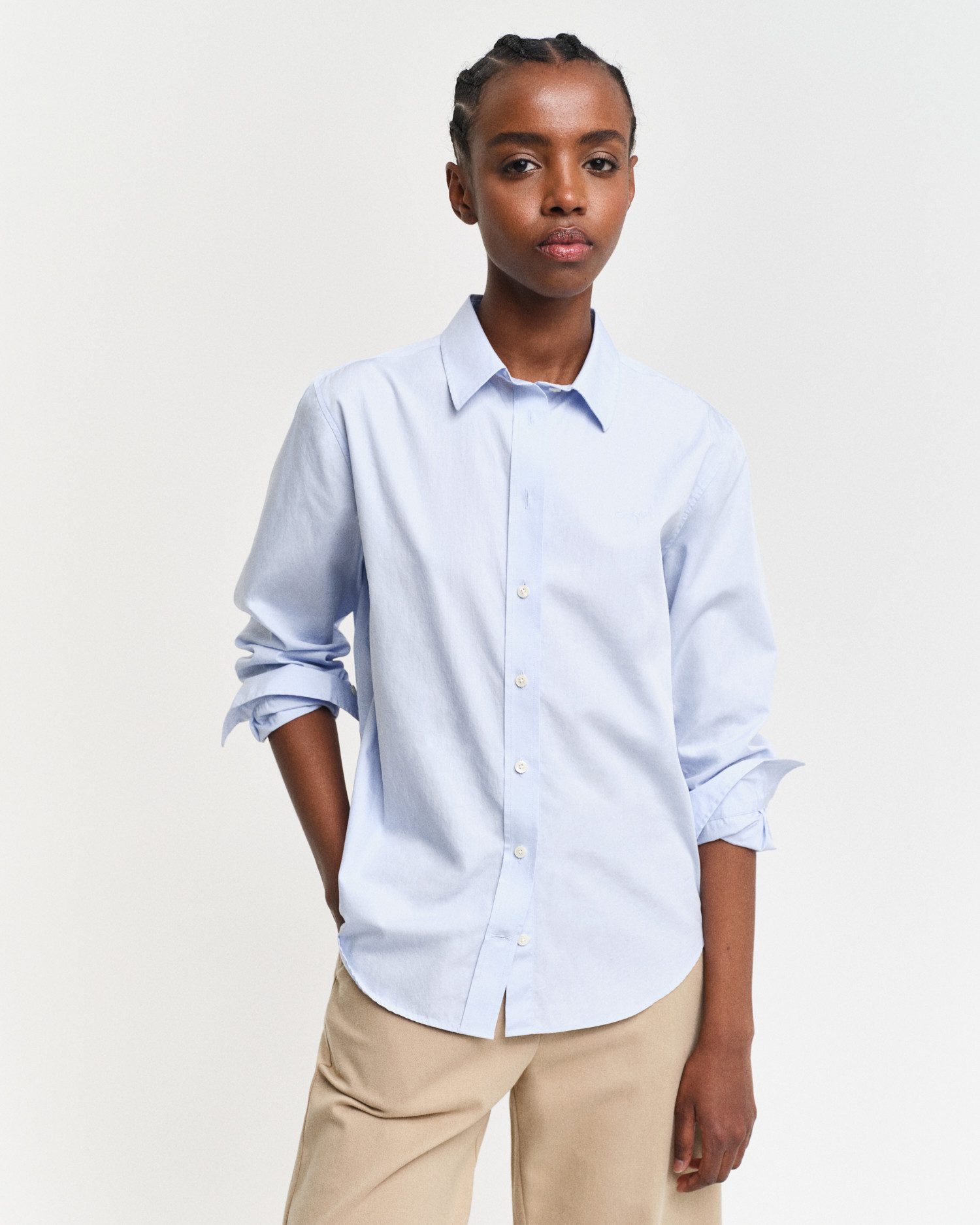 Langarmbluse REG POPLIN SHIRT