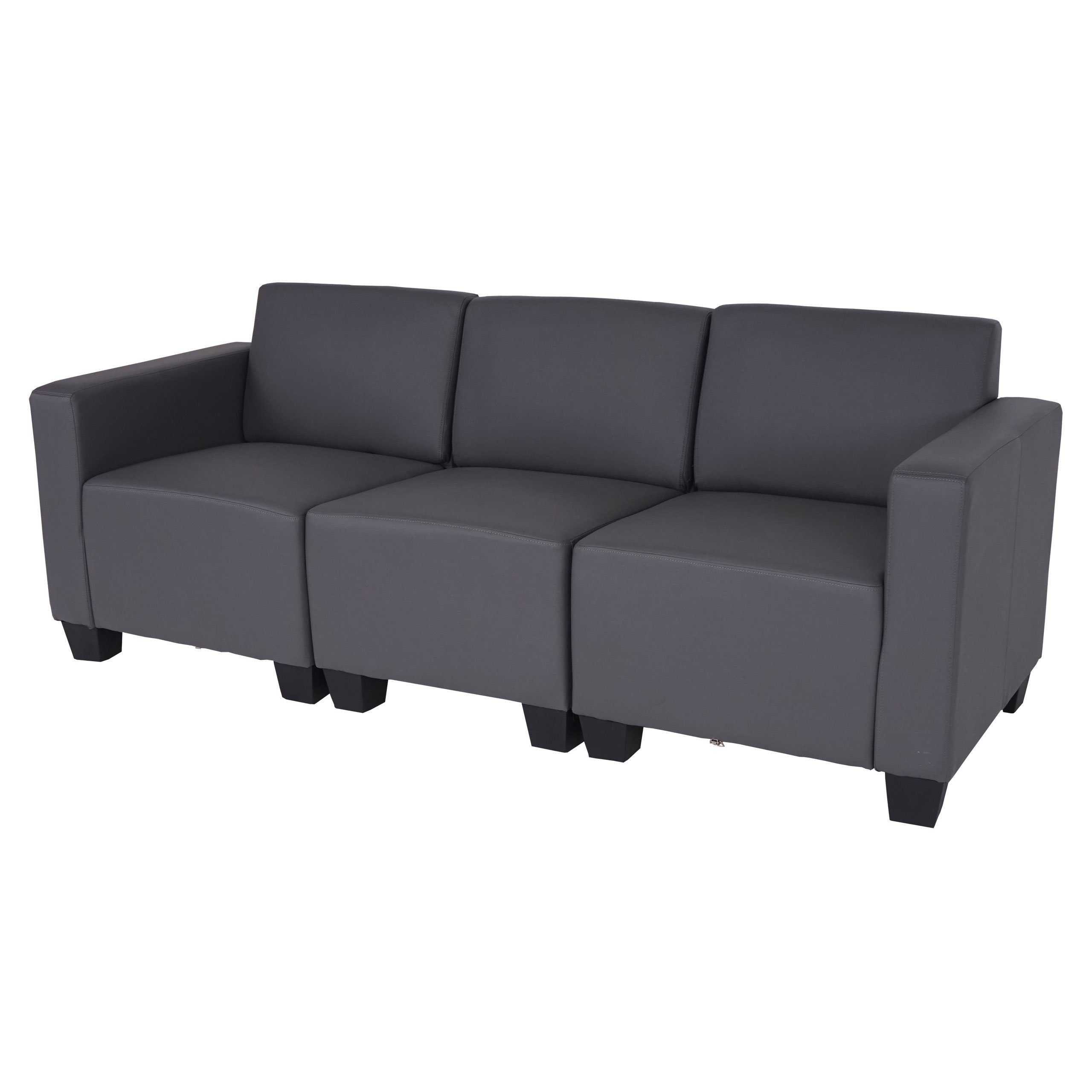 MCW Sofa Moncalieri-3, Set, moderner Lounge-Stil, hochwertige Verarbeitung, bequeme Polsterung