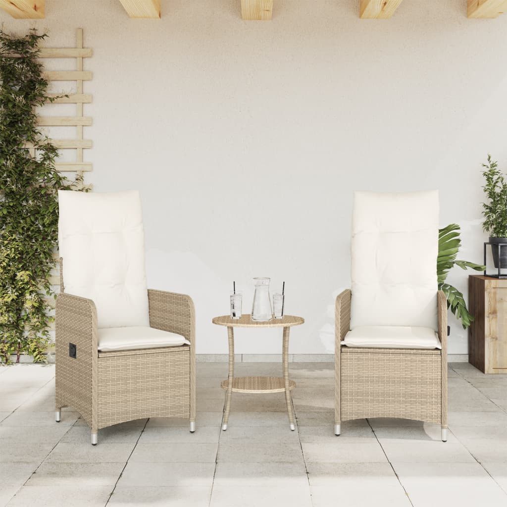 vidaXL Gartenstuhl Gartensessel 2 Stk. Verstellbar günstig online kaufen