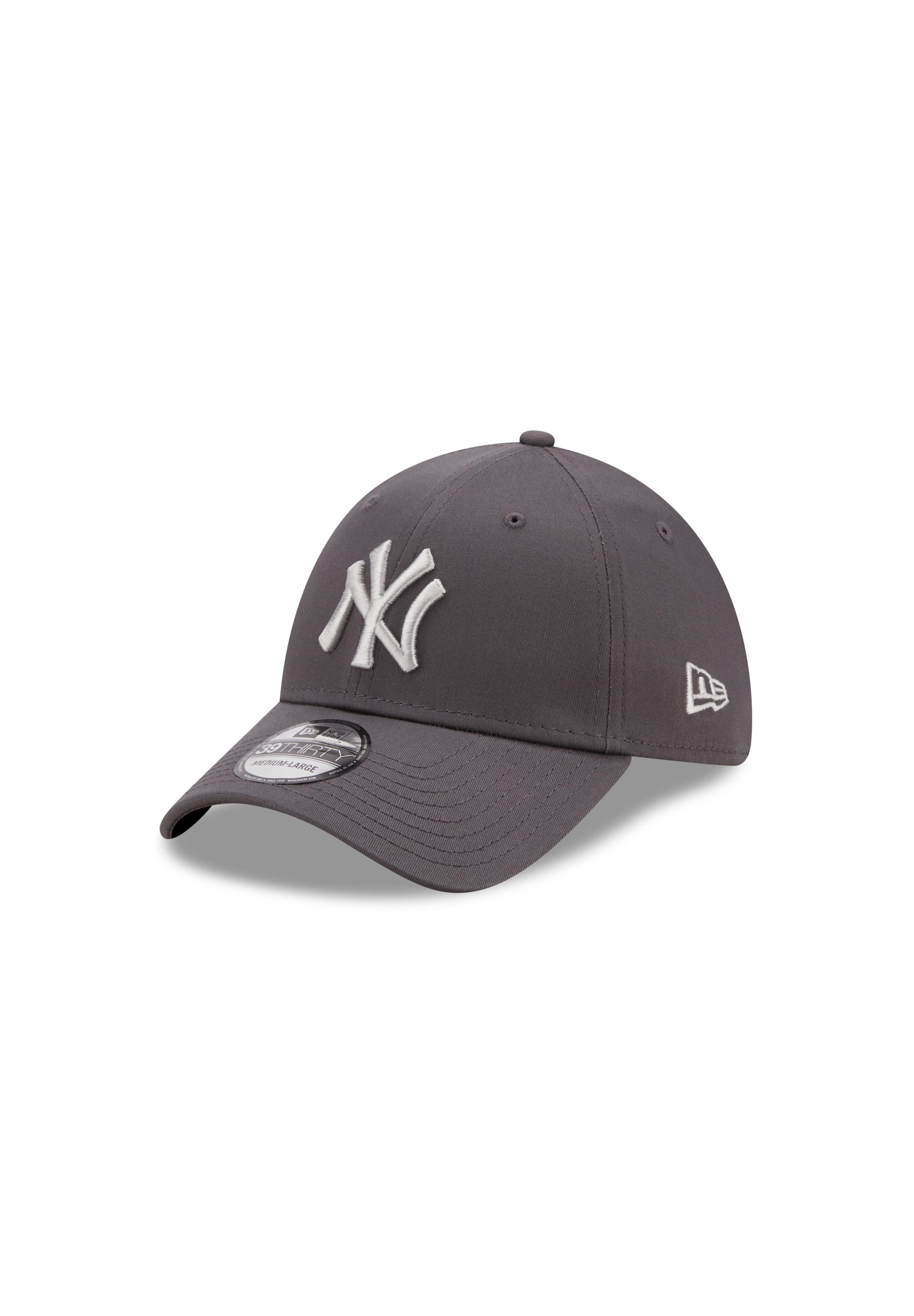 New Era Flex Cap New York Yankees MLB League Essential Grey 39Thirty Stretch Cap New Er (1-St)