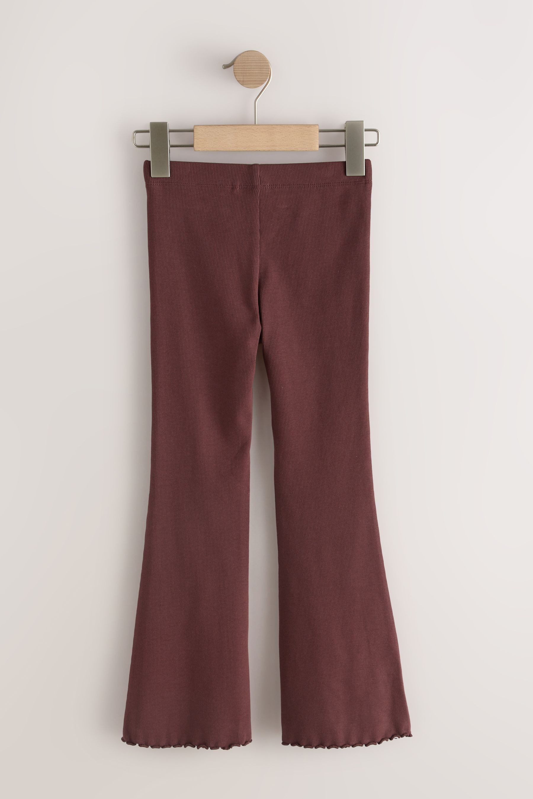 Next Leggings Gerippte Leggings mit ausgestelltem Bein, 4er-Pack (4-tlg)