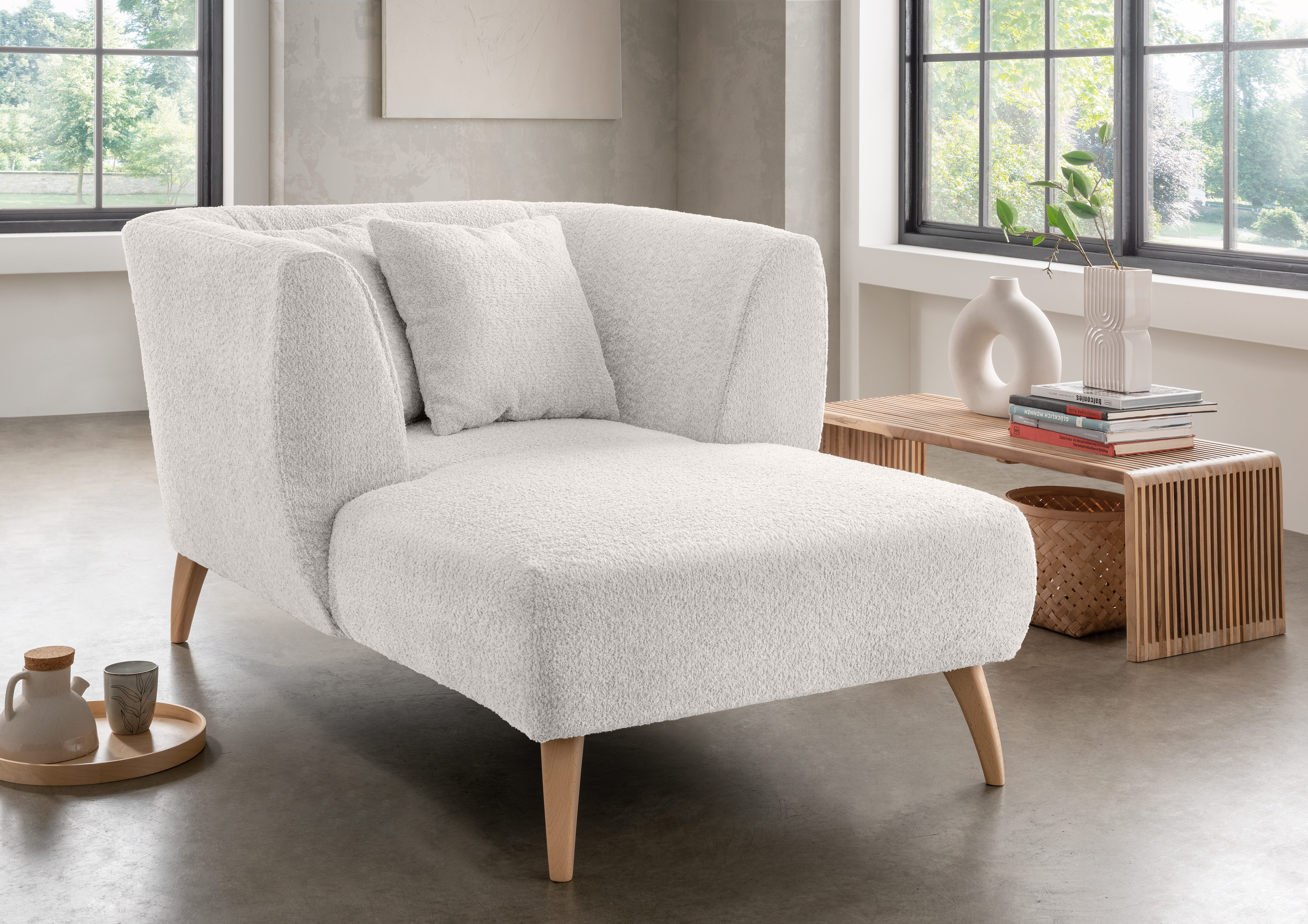 Home affaire Relaxsessel Lazio modern und bequem, schmale Armlehnen, tolle Detailverarbeitung