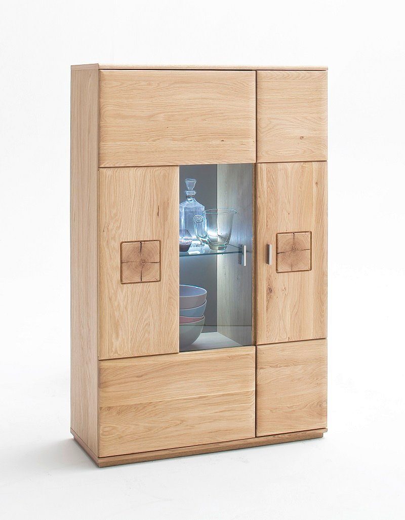 Woodford Highboard  Loggia ¦ holzfarben ¦ Maße (cm): B: 90 H: 141 T: 38.0 K günstig online kaufen