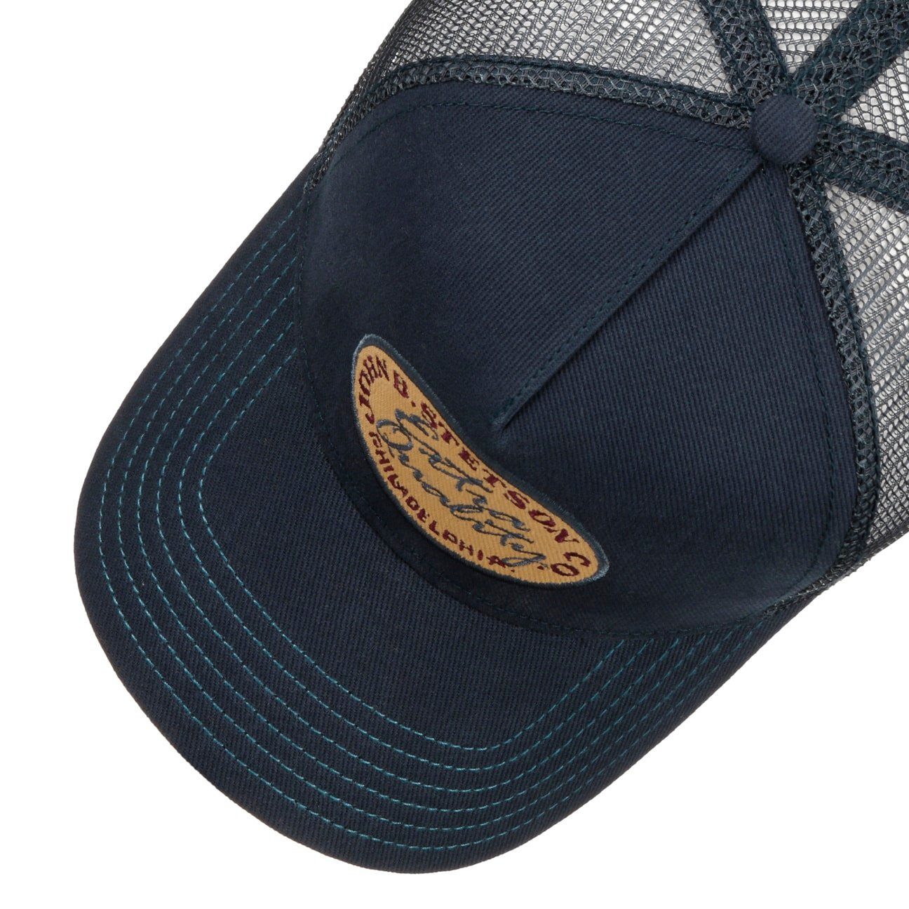 Stetson Trucker Cap (1-St) Metallschnalle Basecap