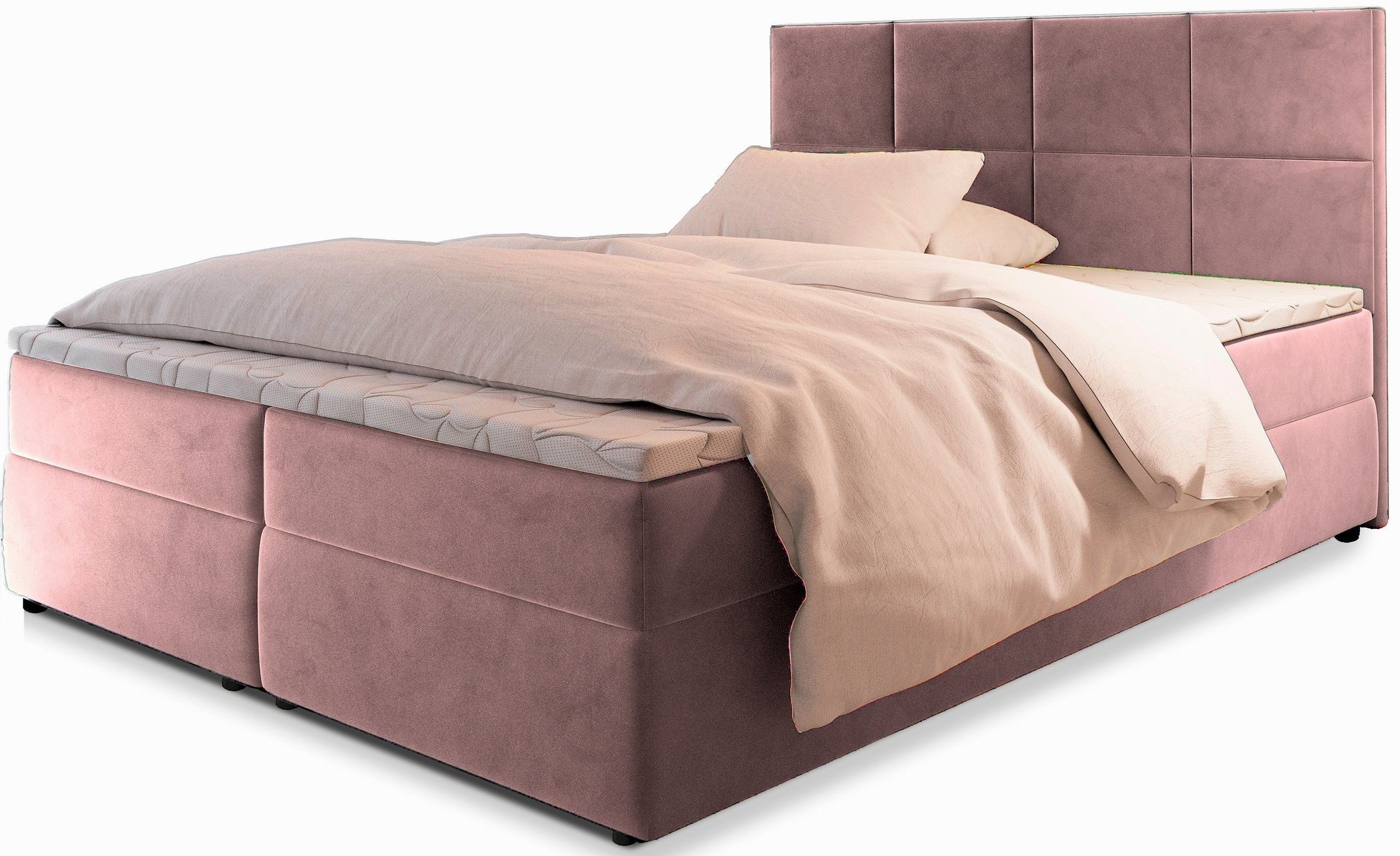 Masseno Boxbett LENA 140x200 cm mit Bonell Matratze und Topper günstig online kaufen
