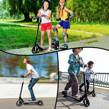 Loywe Miniscooter Elektroroller für Kinder im Alter von 6-12 Jahren, 150,00 W, 15,00 km/h, Einstellbare Geschwindigkeit und Höhe, für Mädchen und Jungen