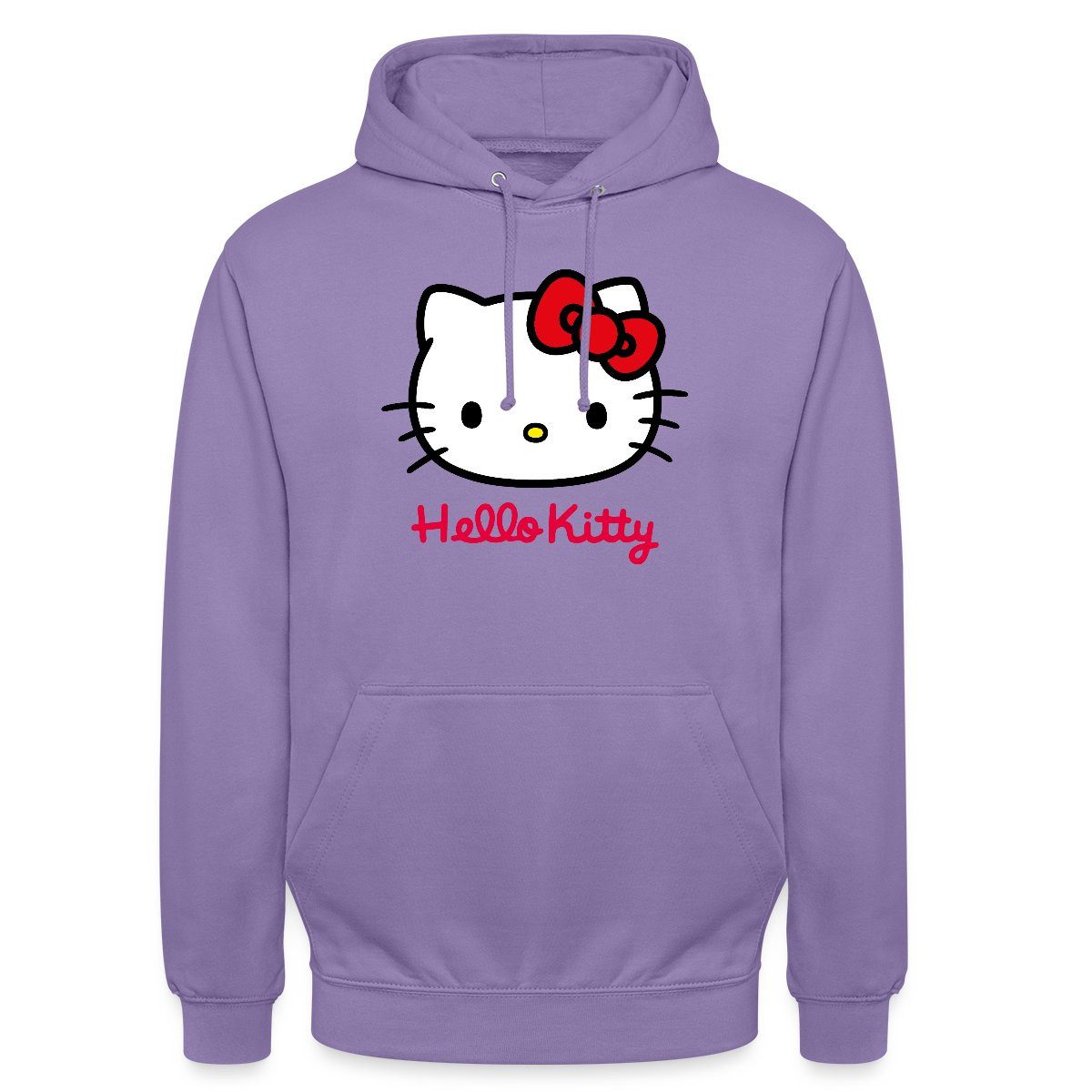Spreadshirt Hoodie Hello Kitty Klassisch Mit Schriftzug Unisex Hoodie (1-tlg)